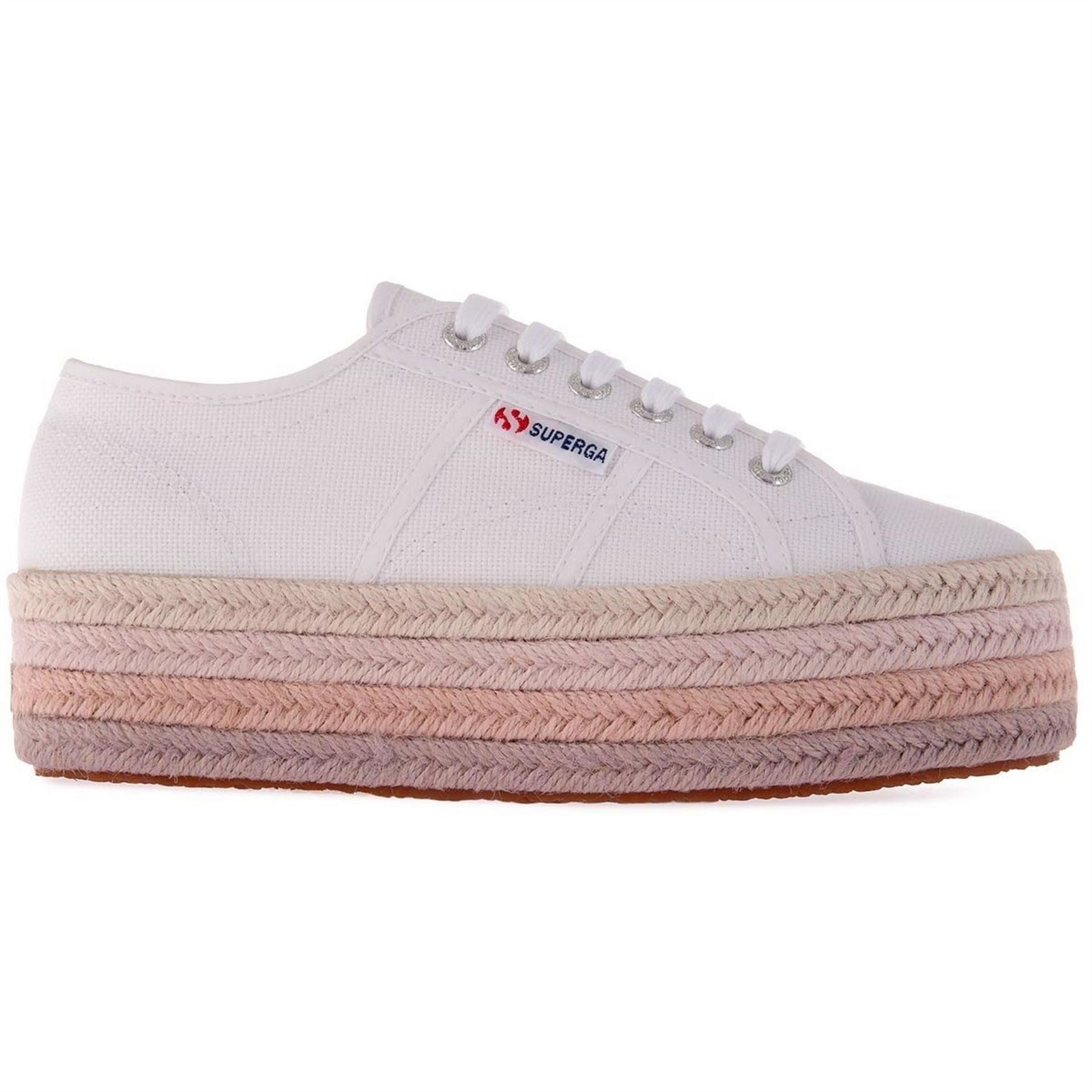 Superga Espadrille Platform Trainers