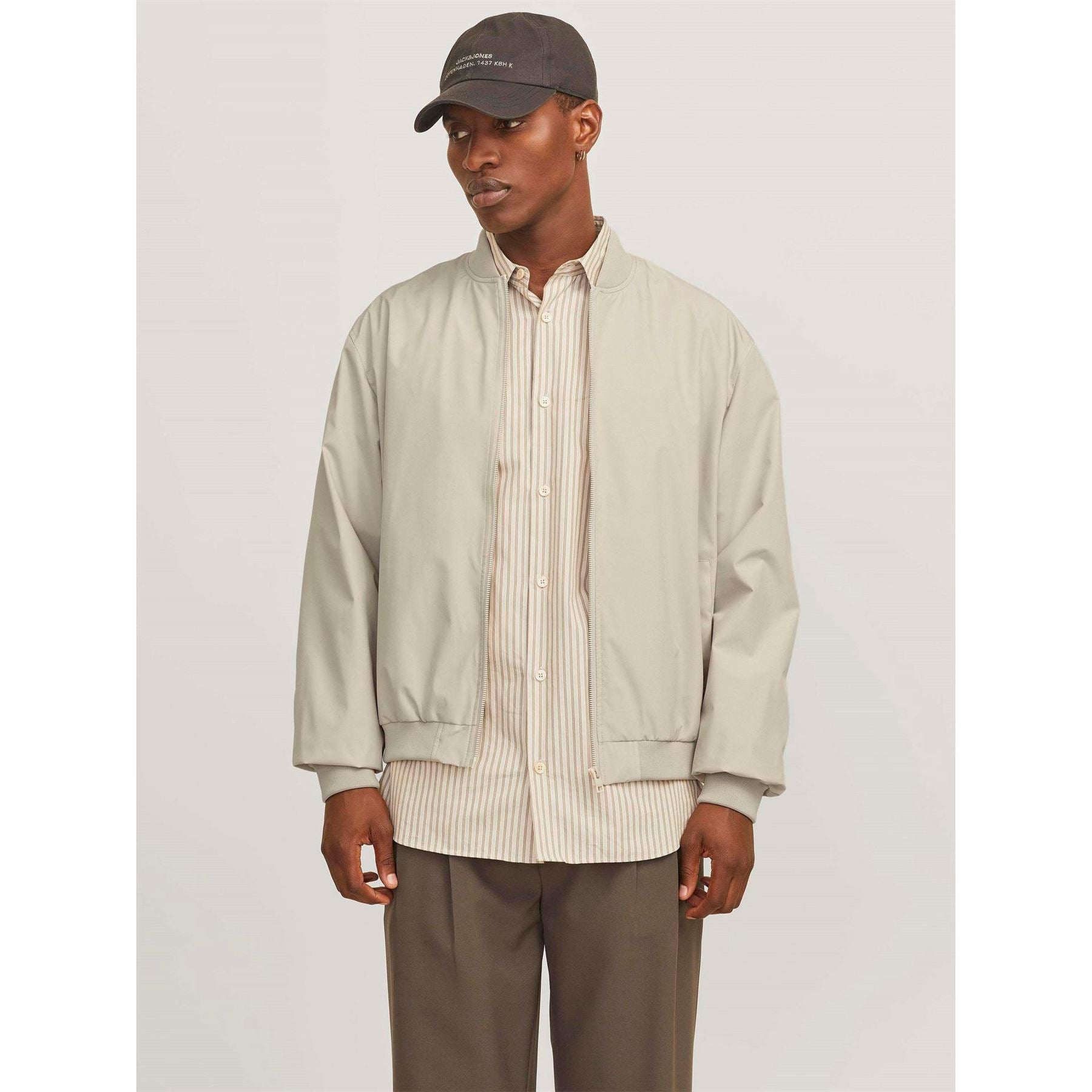 Jack and Jones Mens Charge Bomber Jacket