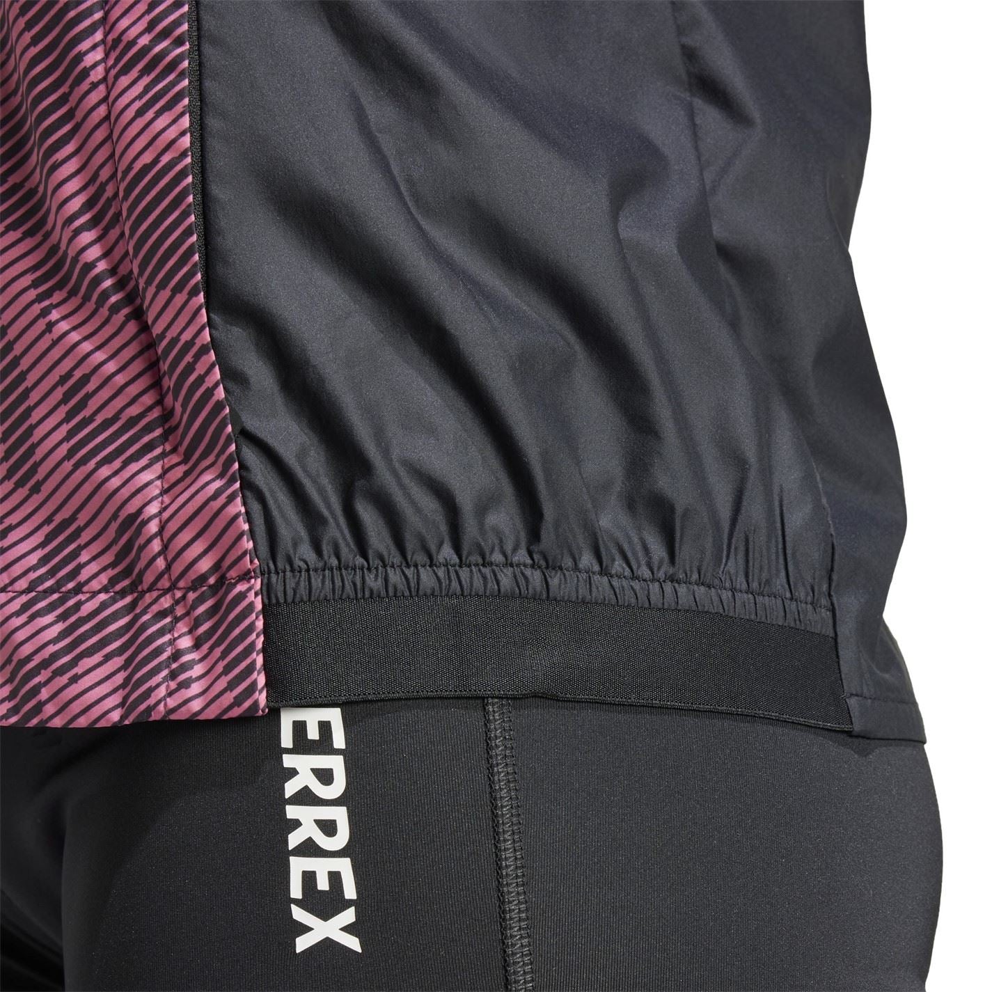adidas Terrex Trail Water Resistant Long Sleeve Performance Running Jacket