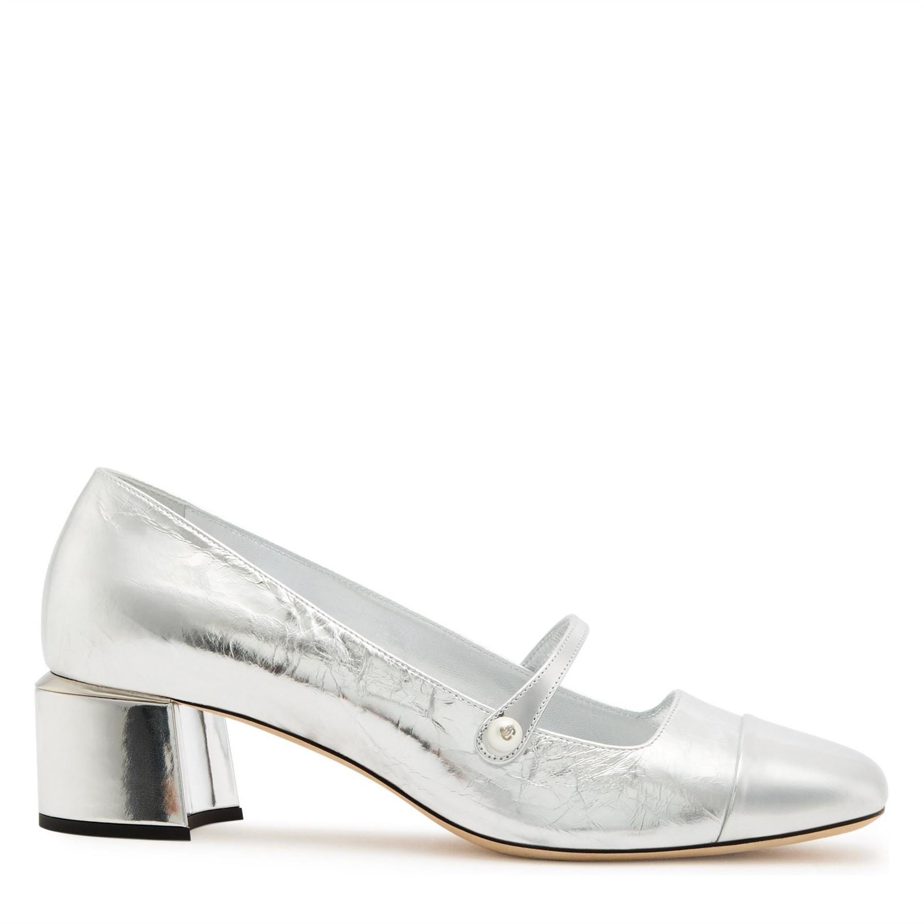 Jimmy Choo Metallic Maryjane 45