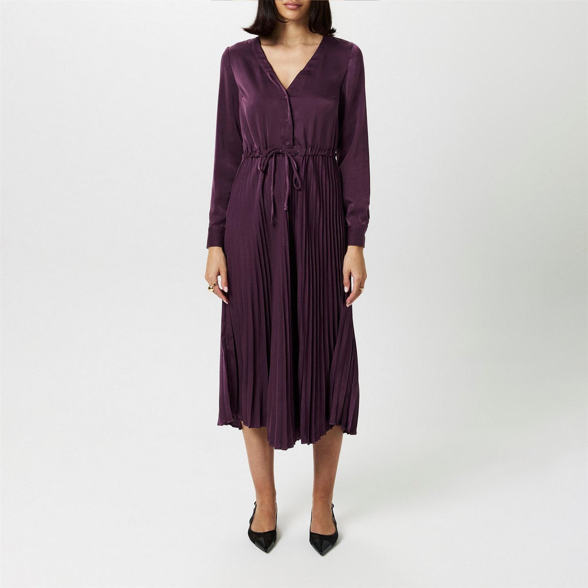 Vero Moda Cindy V-Neck Maxi A-Line Dress