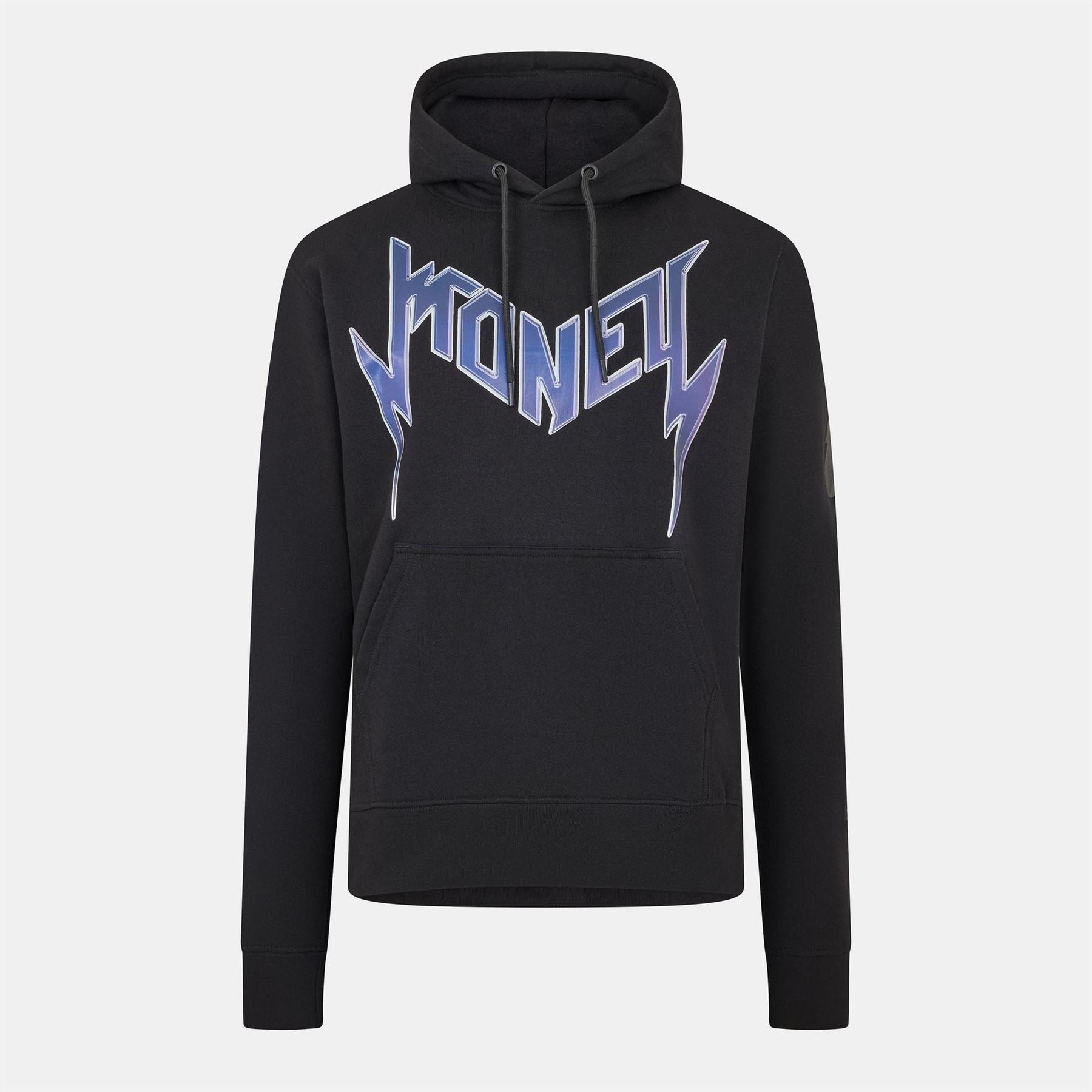 Money Hooded Neck Long Sleeve Sweatshirt