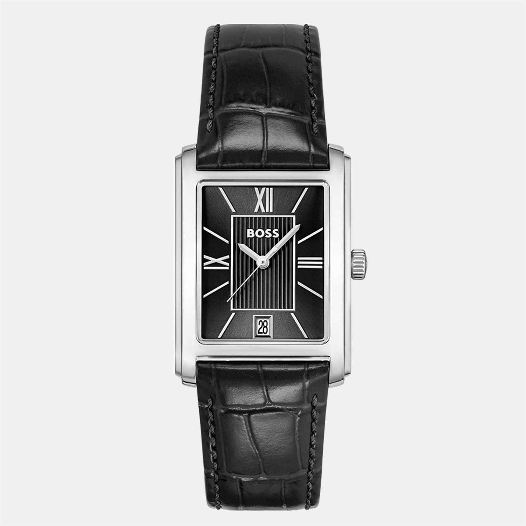 Boss BOSS Principle Dress Watch with Leather Strap