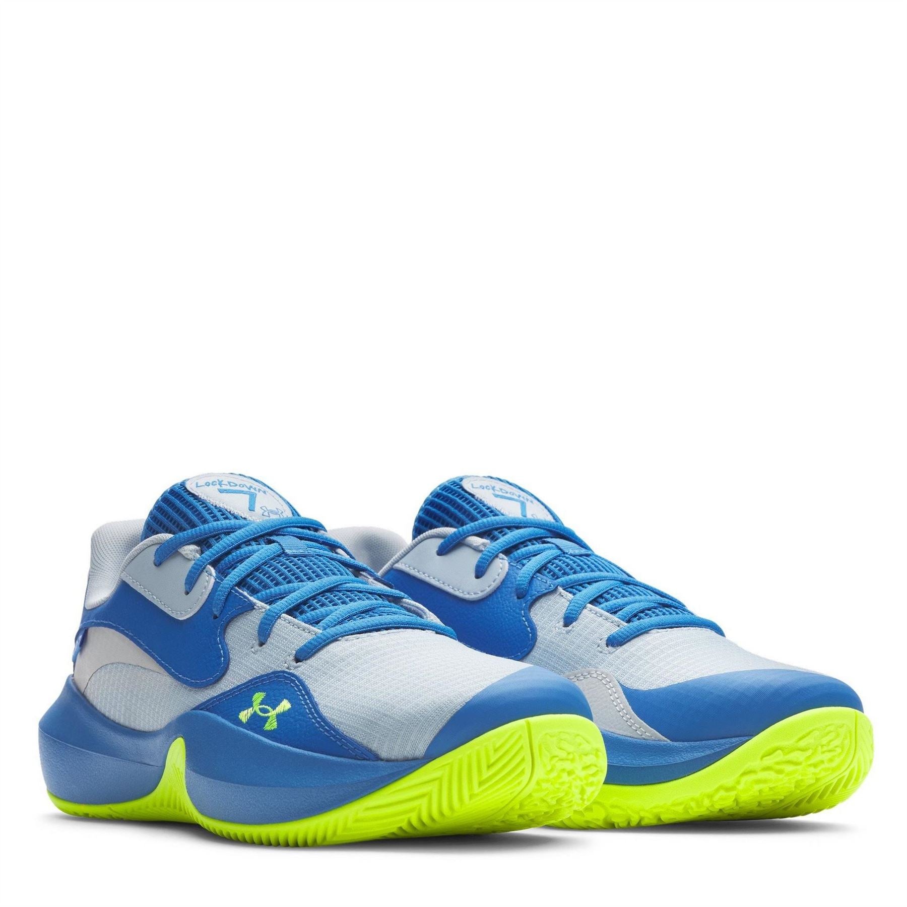 Under Armour Mens Armour Ua Lockdown 7 Low Basketball Trainers