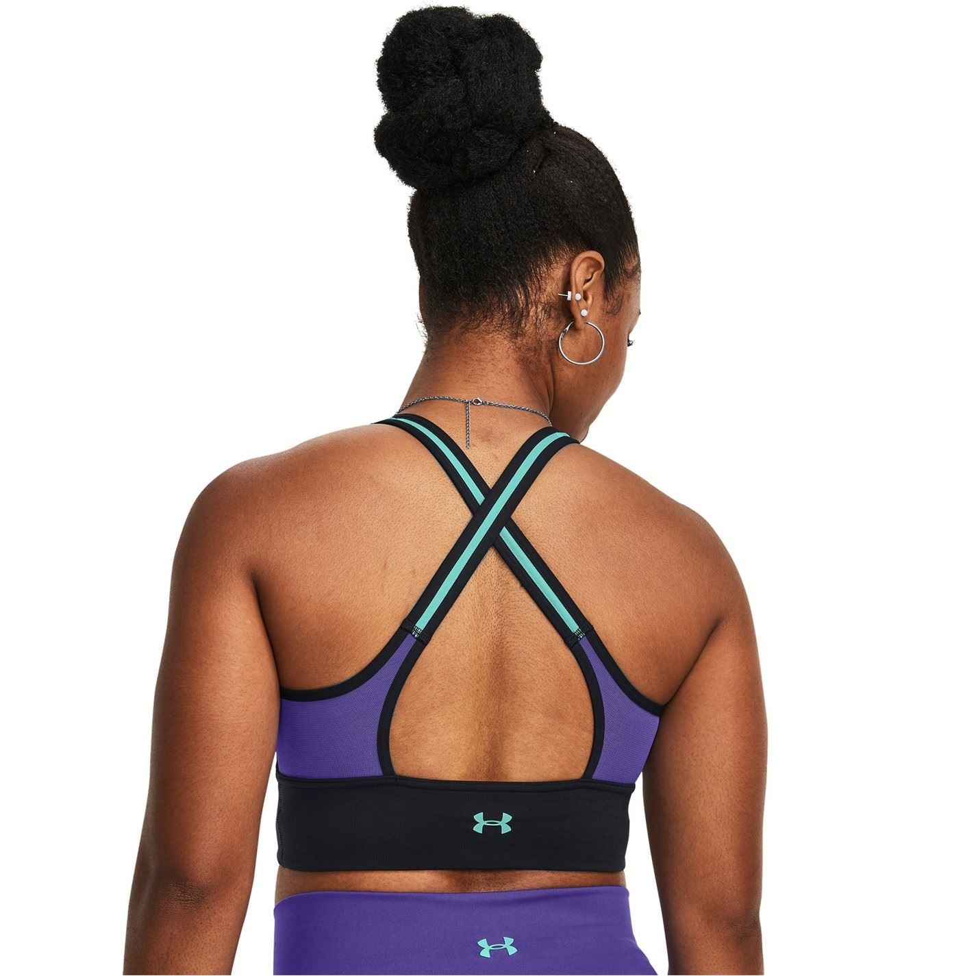 Under Armour Womens Armour Pjt Rck Lets Go Ll Infty Bra Medium Impact Sports