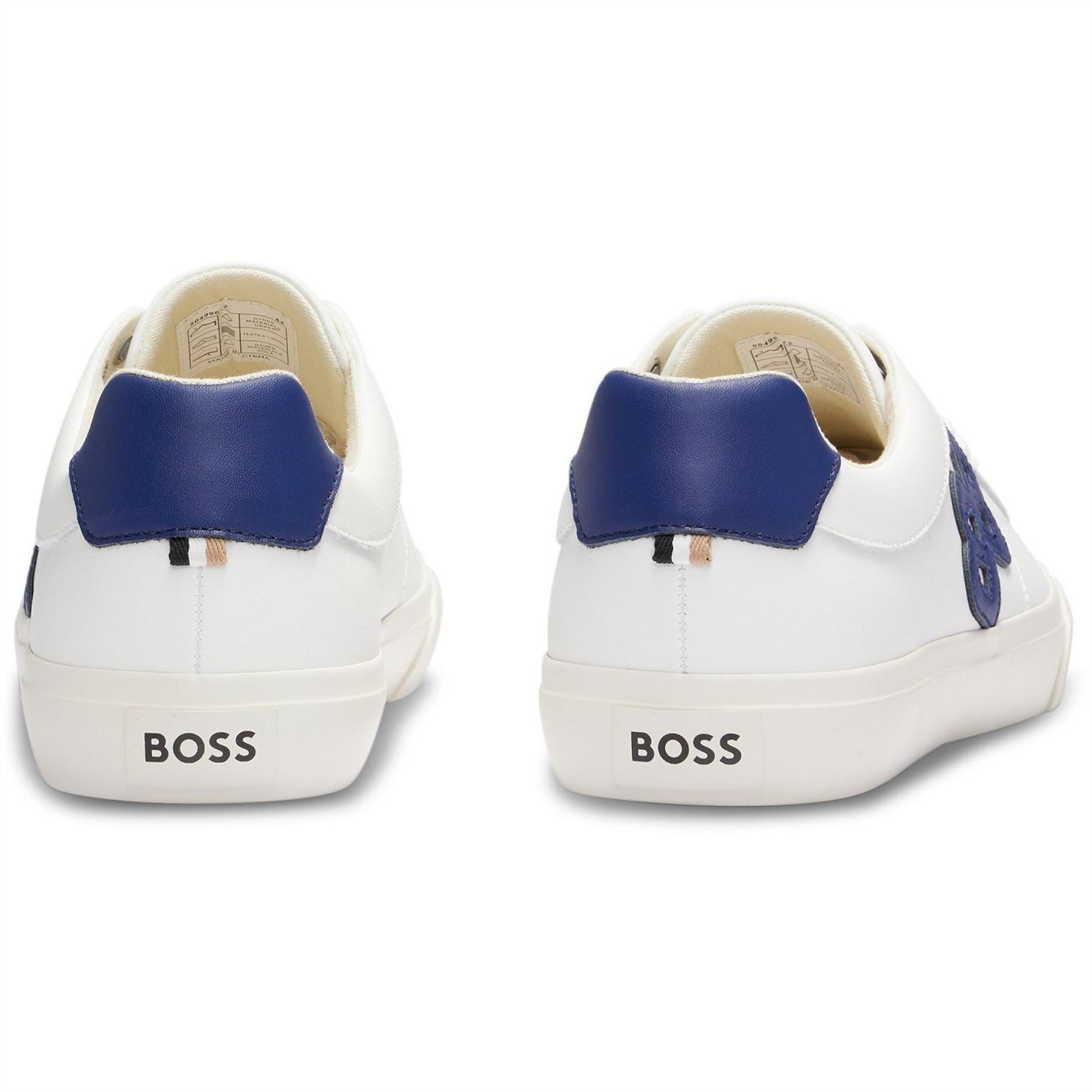 Boss Aiden Low Top Lace-Up Court Sneakers