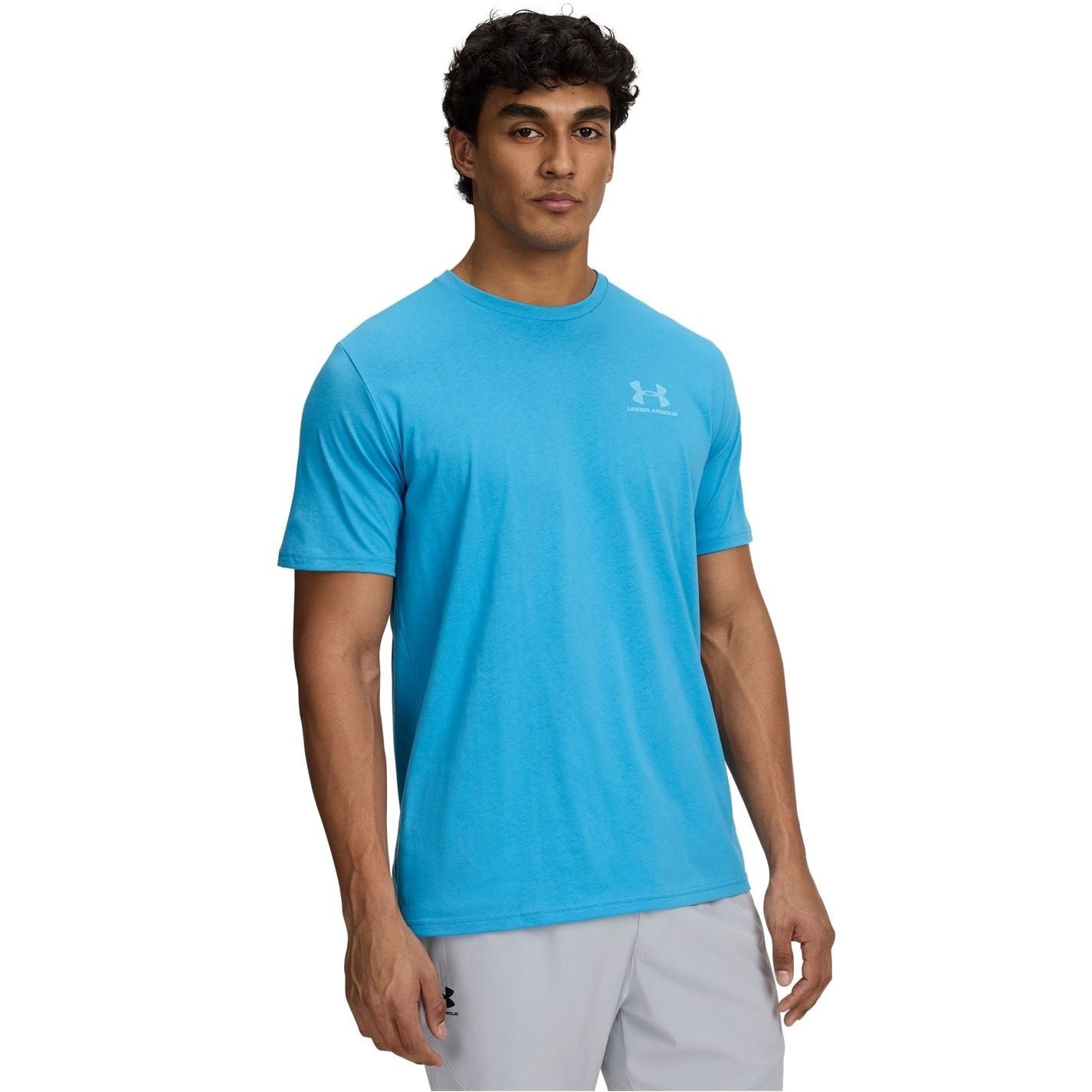 Under Armour Mens Armour Ua Left Chest Logo Short Sleeve