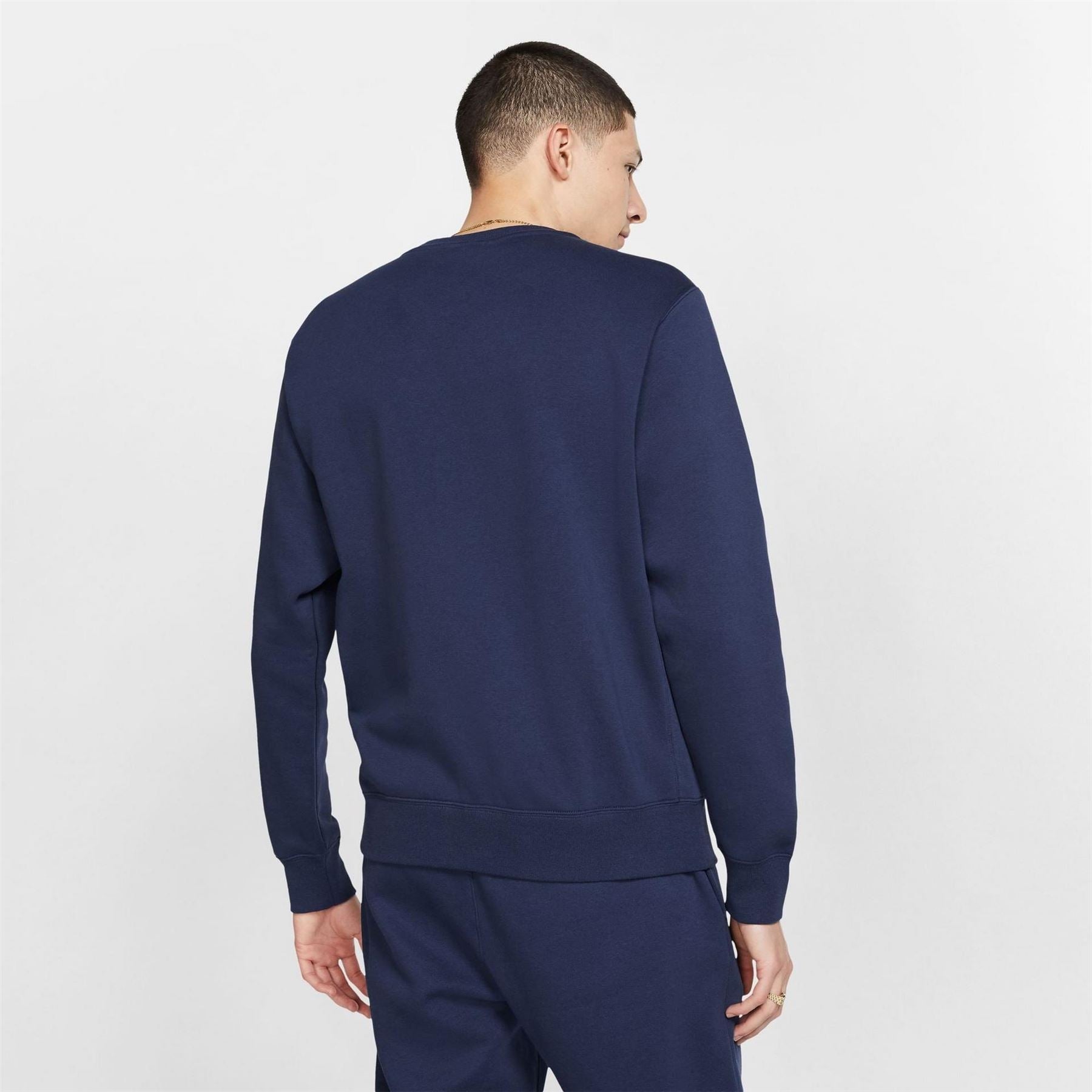 Nike Wordmark Crew Neck Long Sleeve Sweatshirt