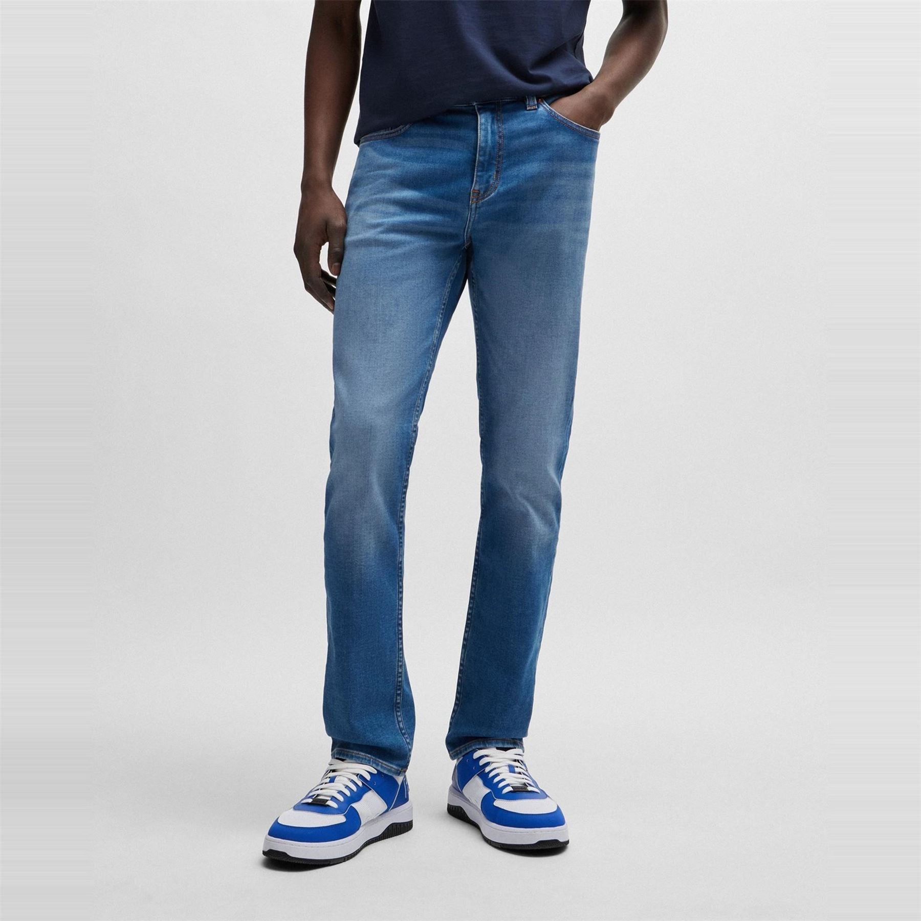 Hugo Five Pocket Design Slim Fit Jeans