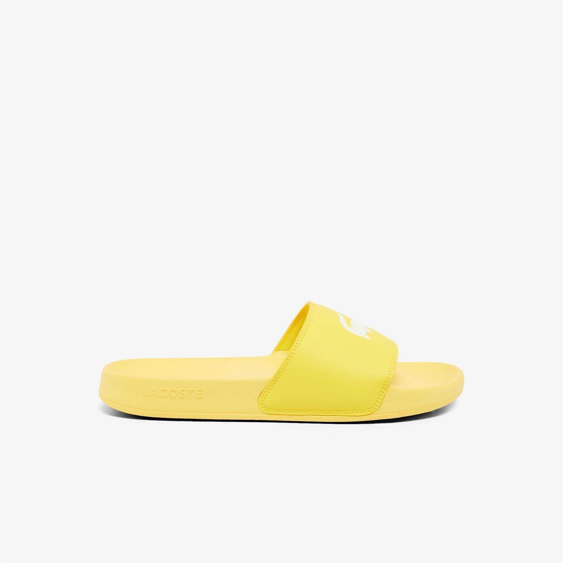 Lacoste Serve Crocodile Print Slide Mules