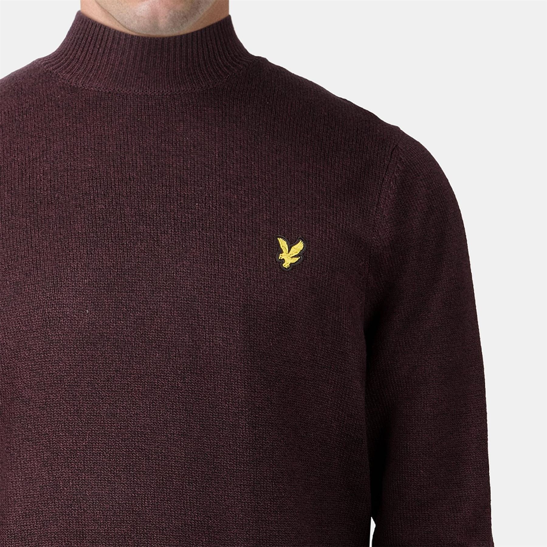 Lyle and Scott Mens And Scott Roll Neck Jumper