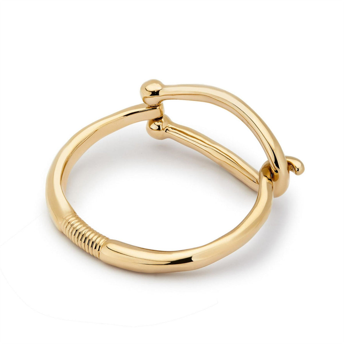 UNOde50 18k Gold Plated Rigid Bracelet