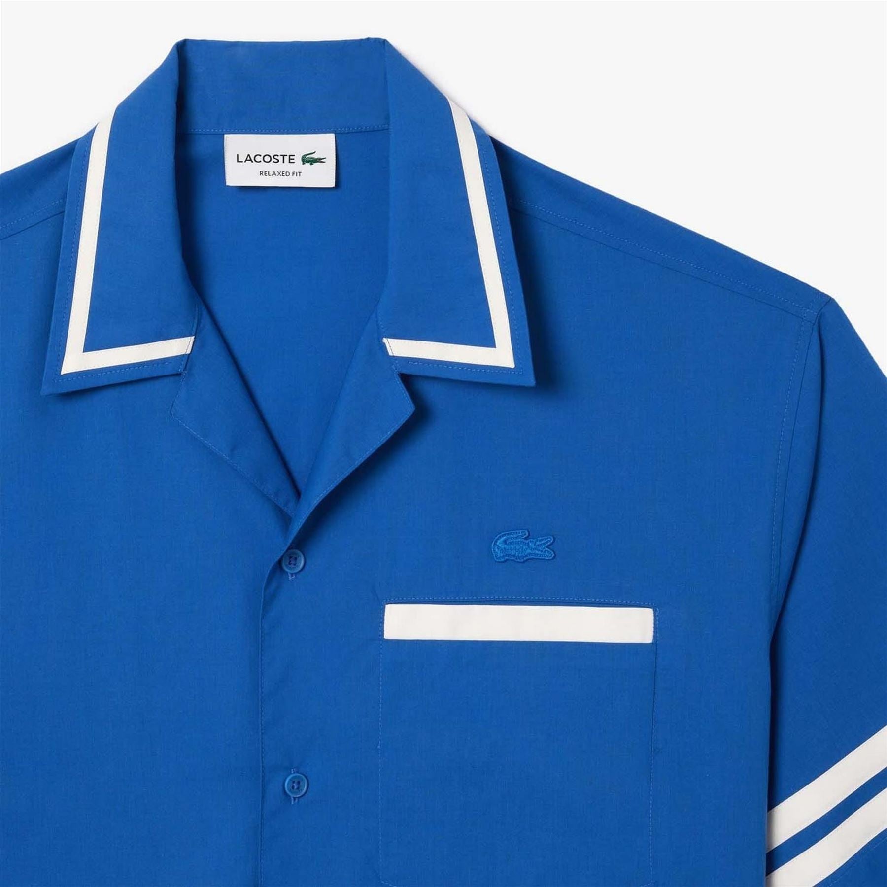 Lacoste Relaxed Fit Back Print Shirt