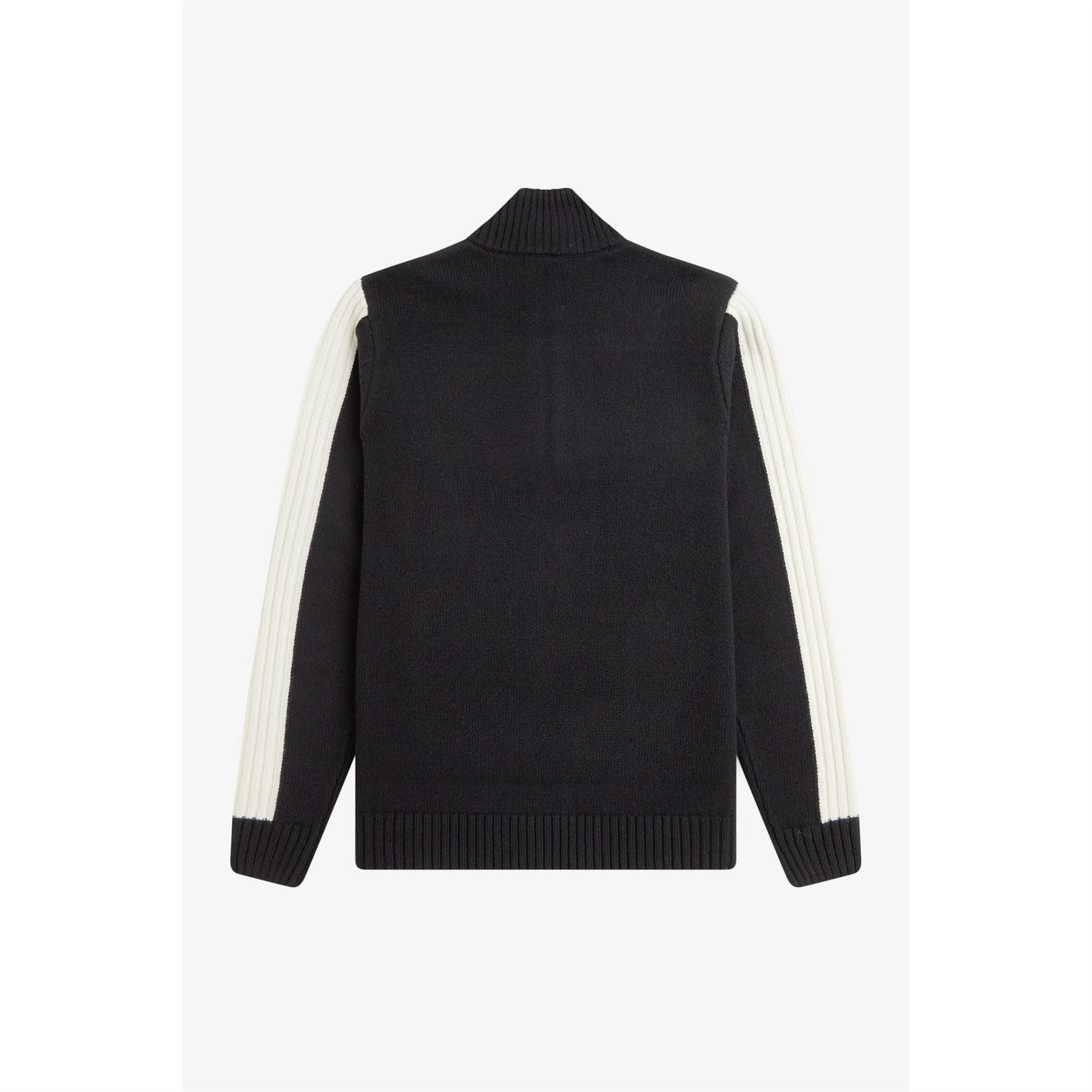 Fred Perry Knitted Half Zip Crew Neck Jumper
