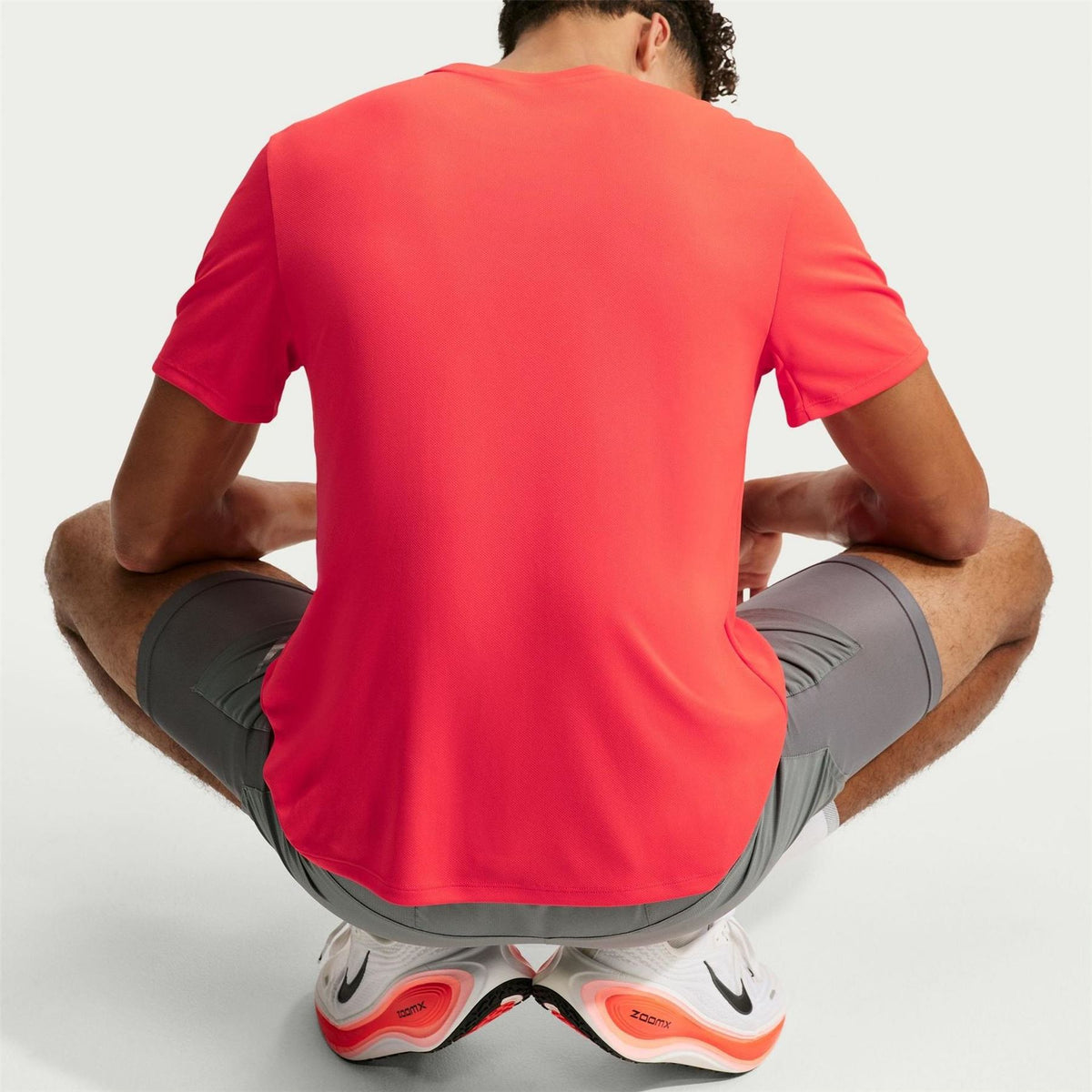 Nike Mens Drifit Miler Running Top