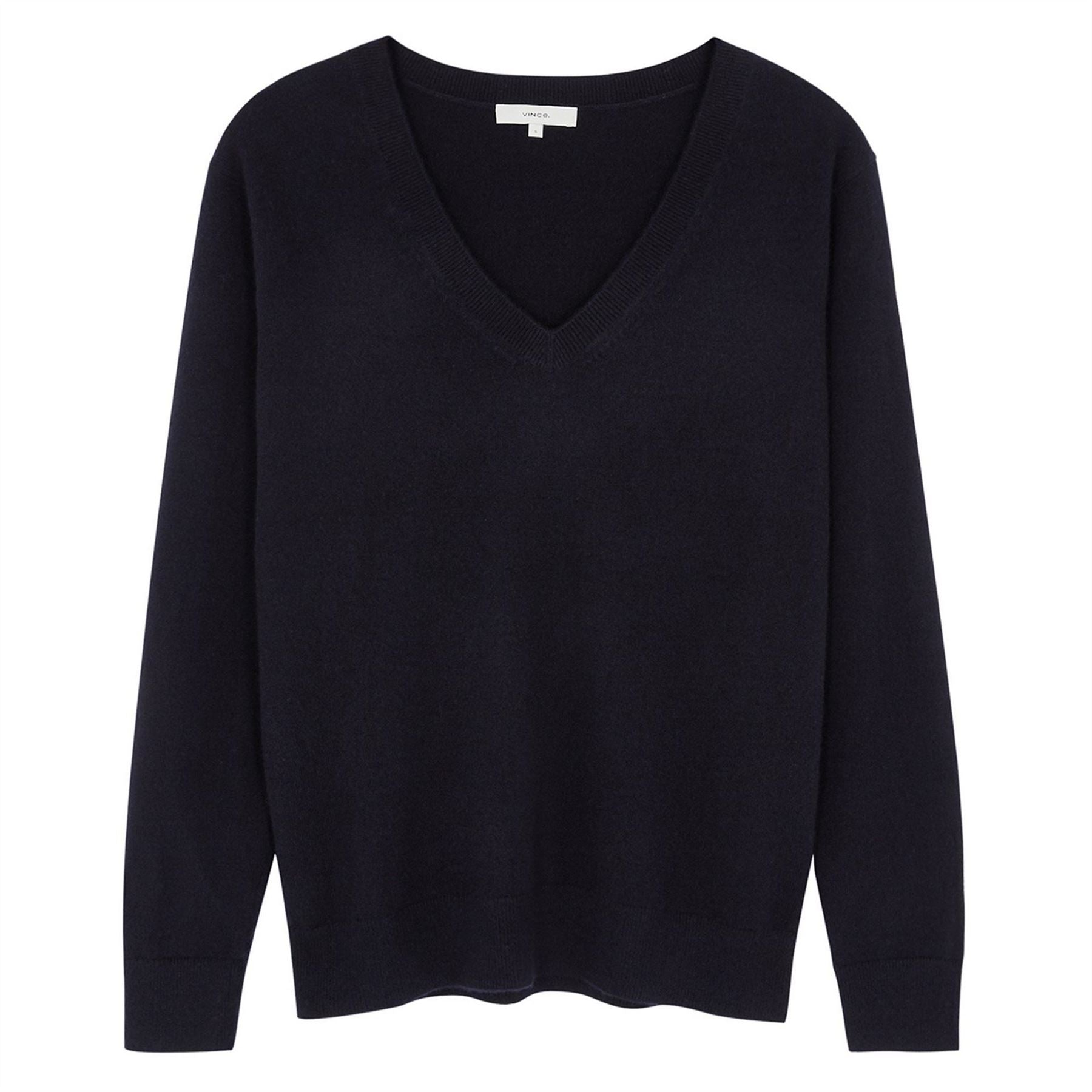 Vince End V Neck Knit