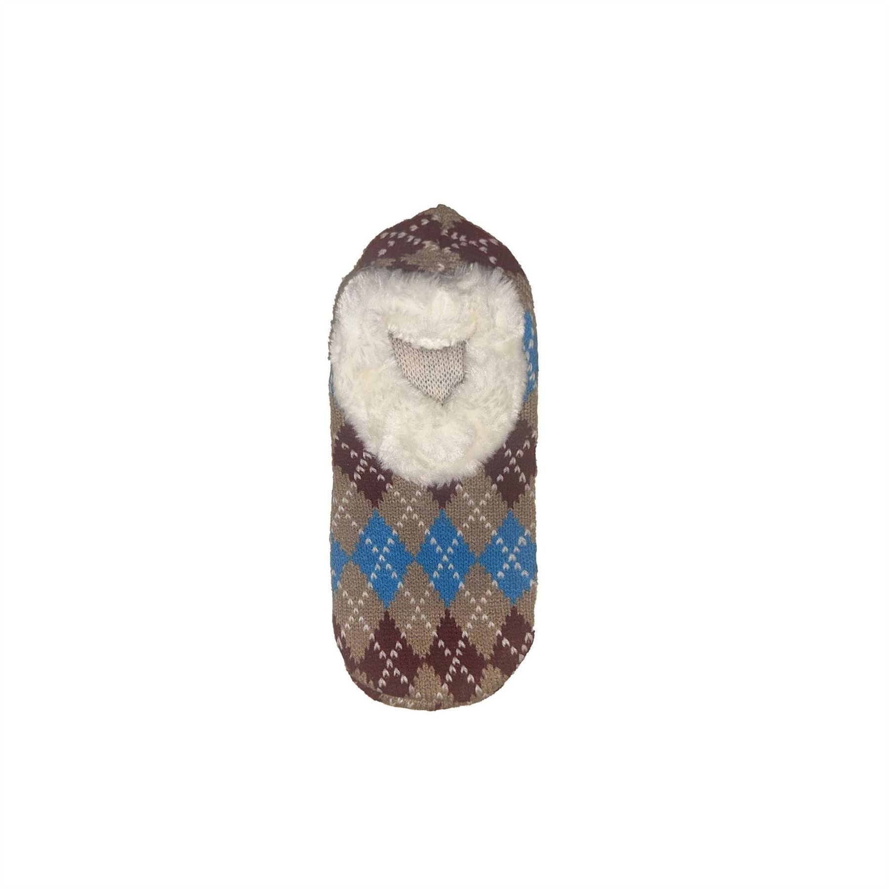 Miso Christmas Jacquard Machine Washable Slipper Socks