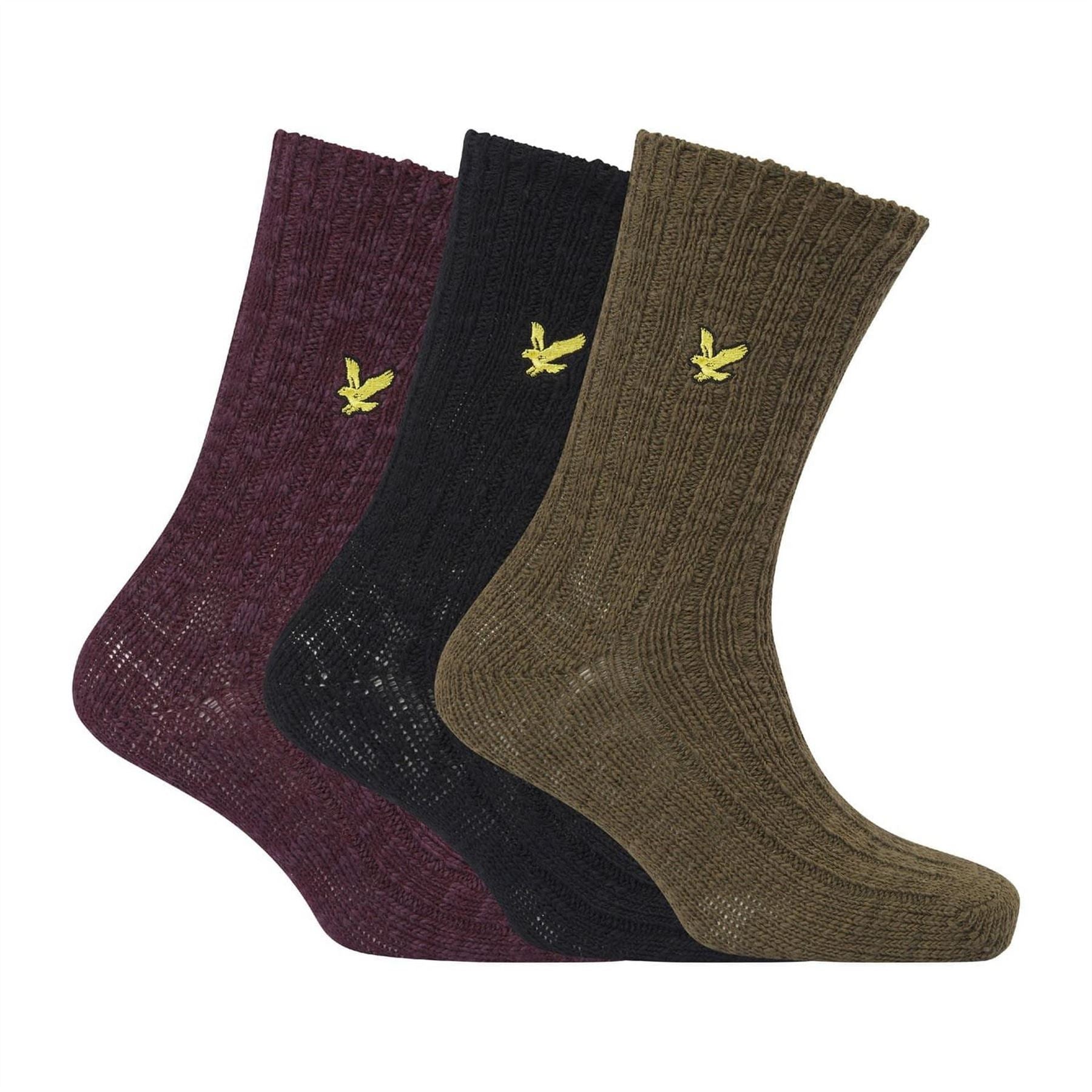 Lyle and Scott Pack Of Chunky Knitted Socks