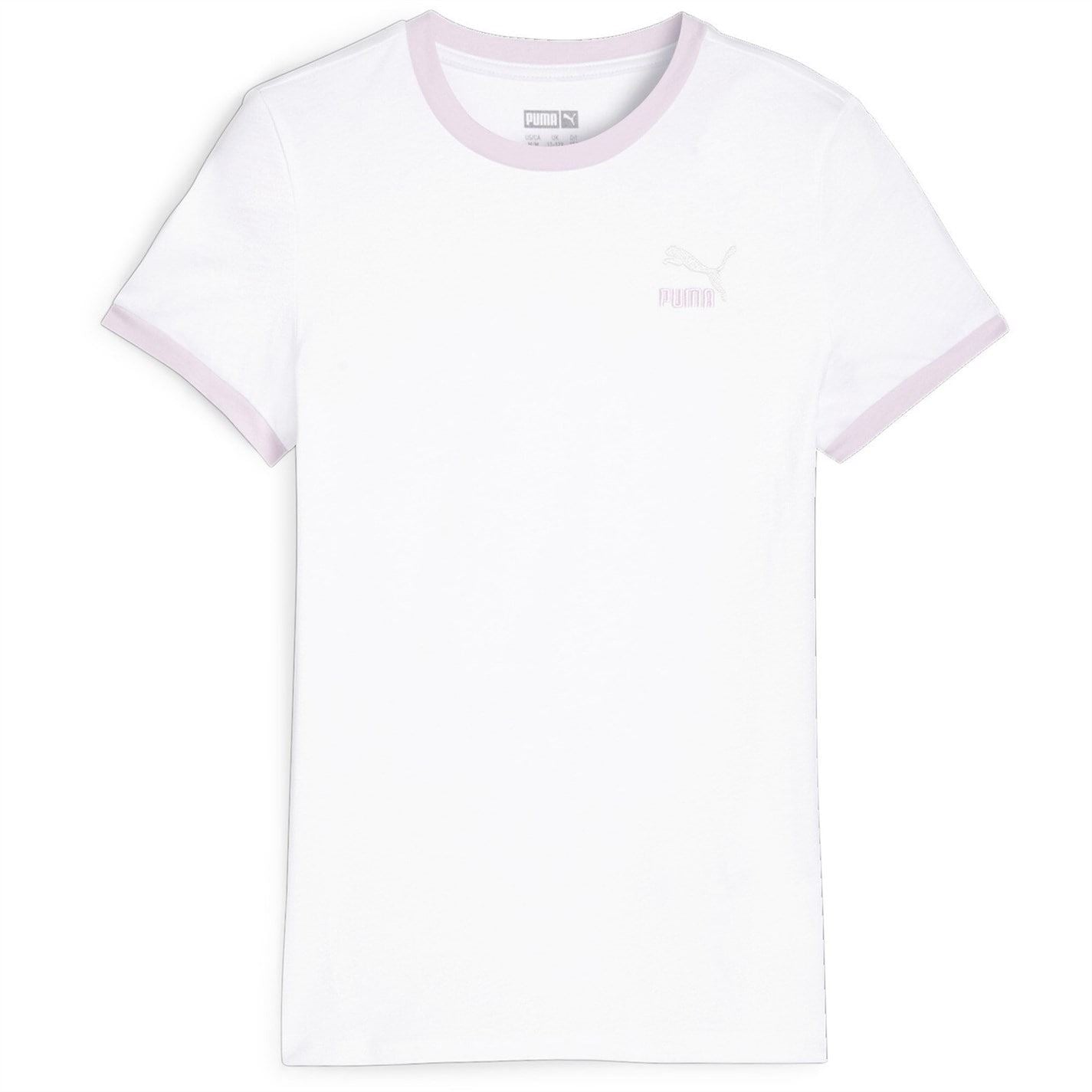 Puma Classics Match Point Logo Tee G T-Shirt Girls