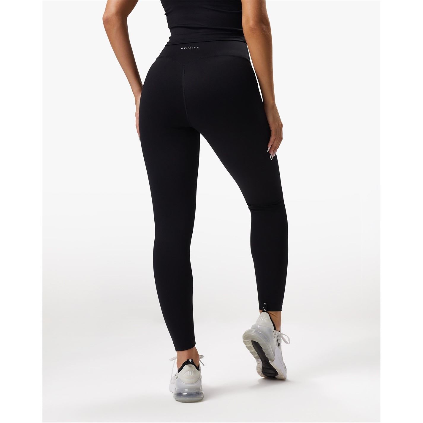 Gym King 356 Solid Patterned Shapewear Leggings