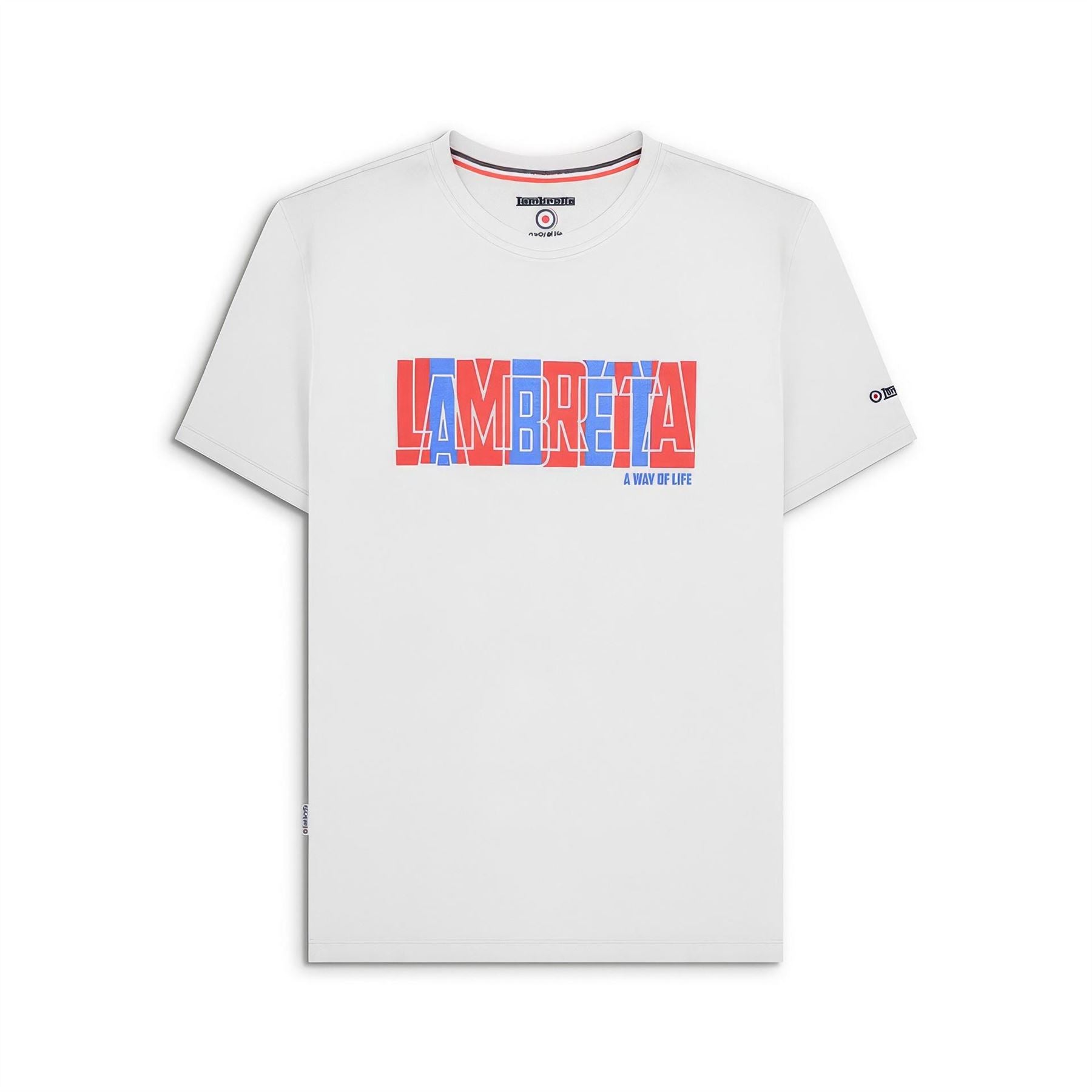 Lambretta Regular Fit Crew Neck T-Shirt