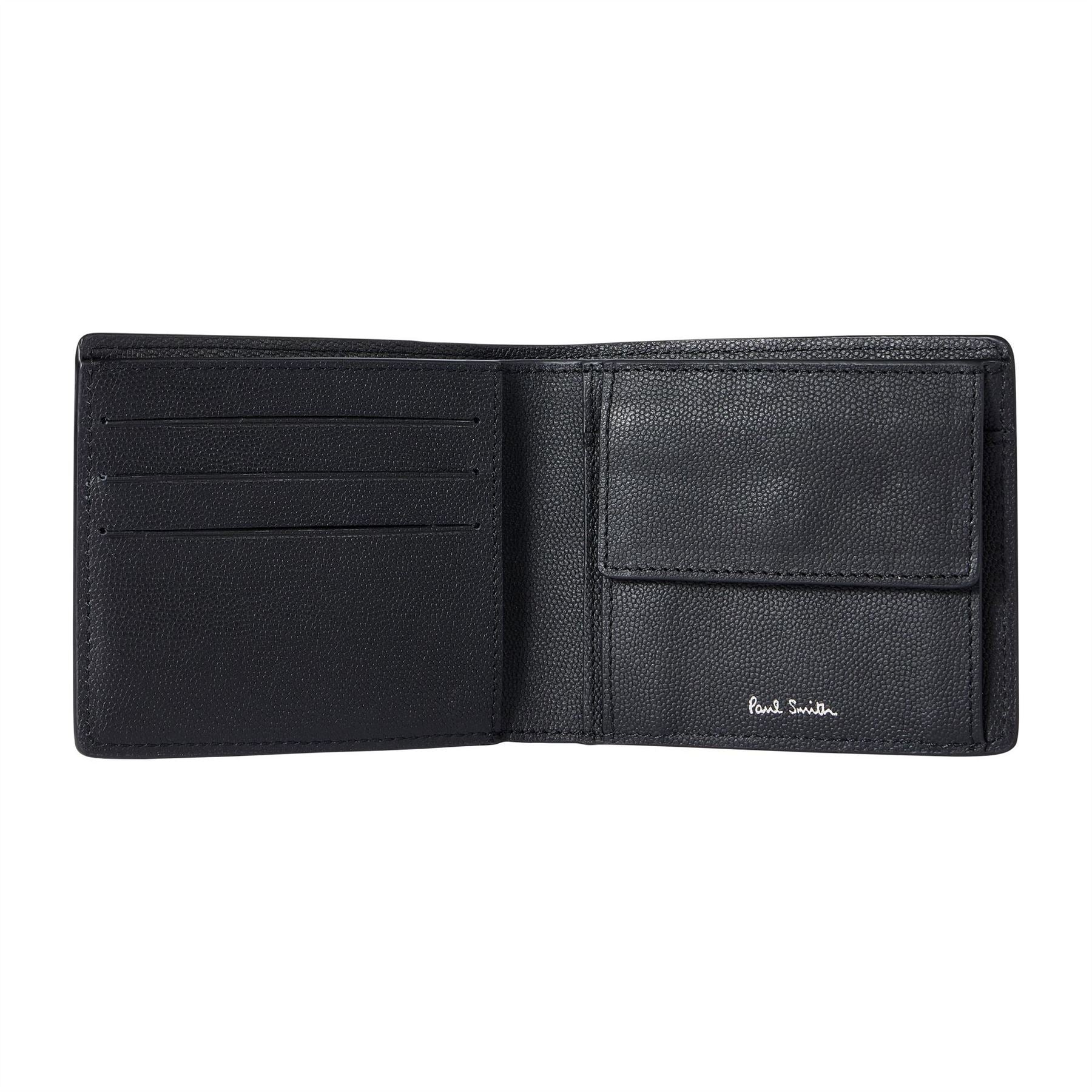 Paul Smith Leather Zebra Coin Billfold Wallet