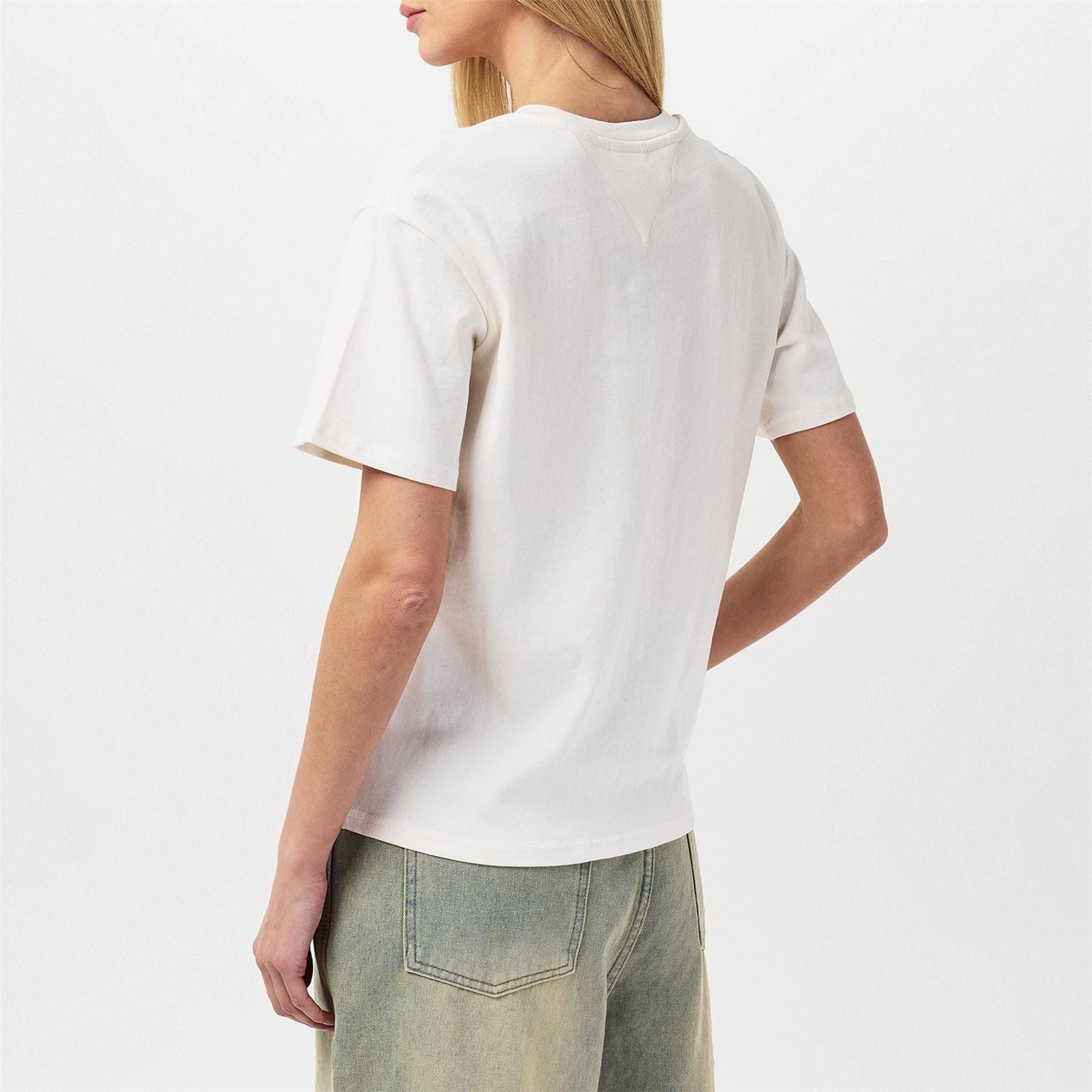Tommy Jeans Varsity Regular Fit Lettering T-Shirt