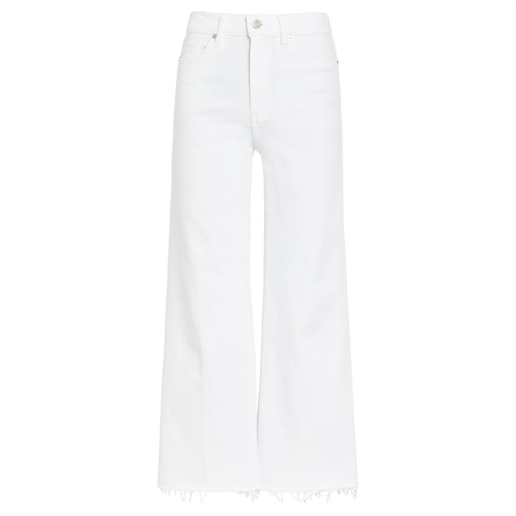 Frame Denim Slim Palazzo Crop