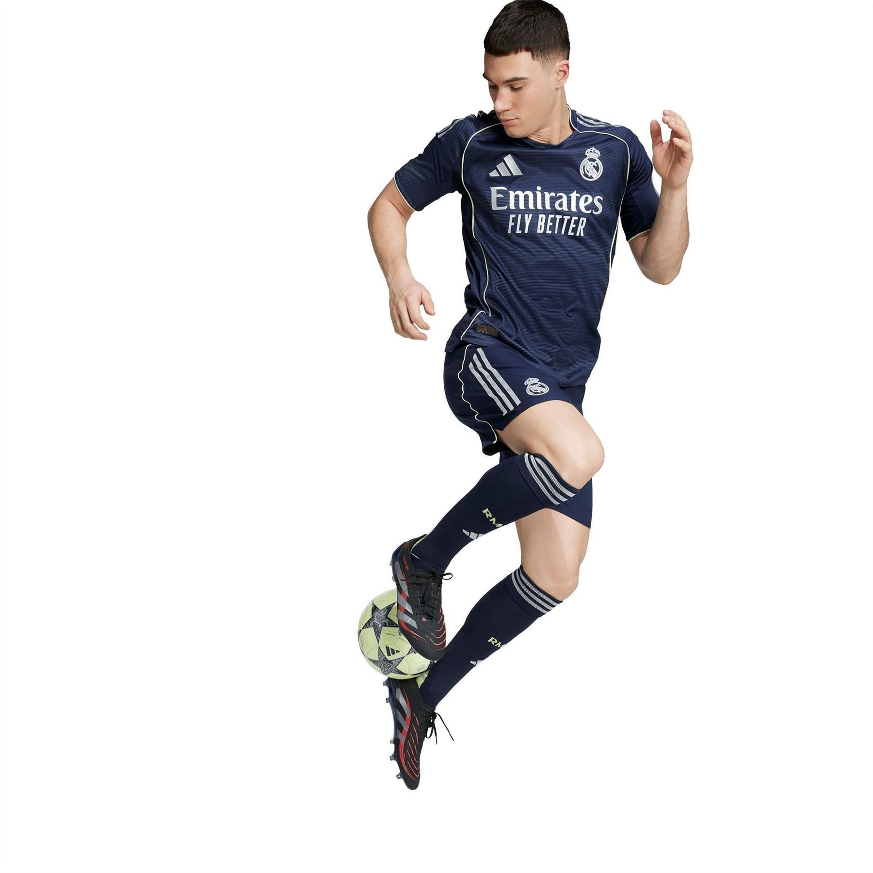 adidas Real Madrid Authentic Away Shirt 2025 2026 Adults