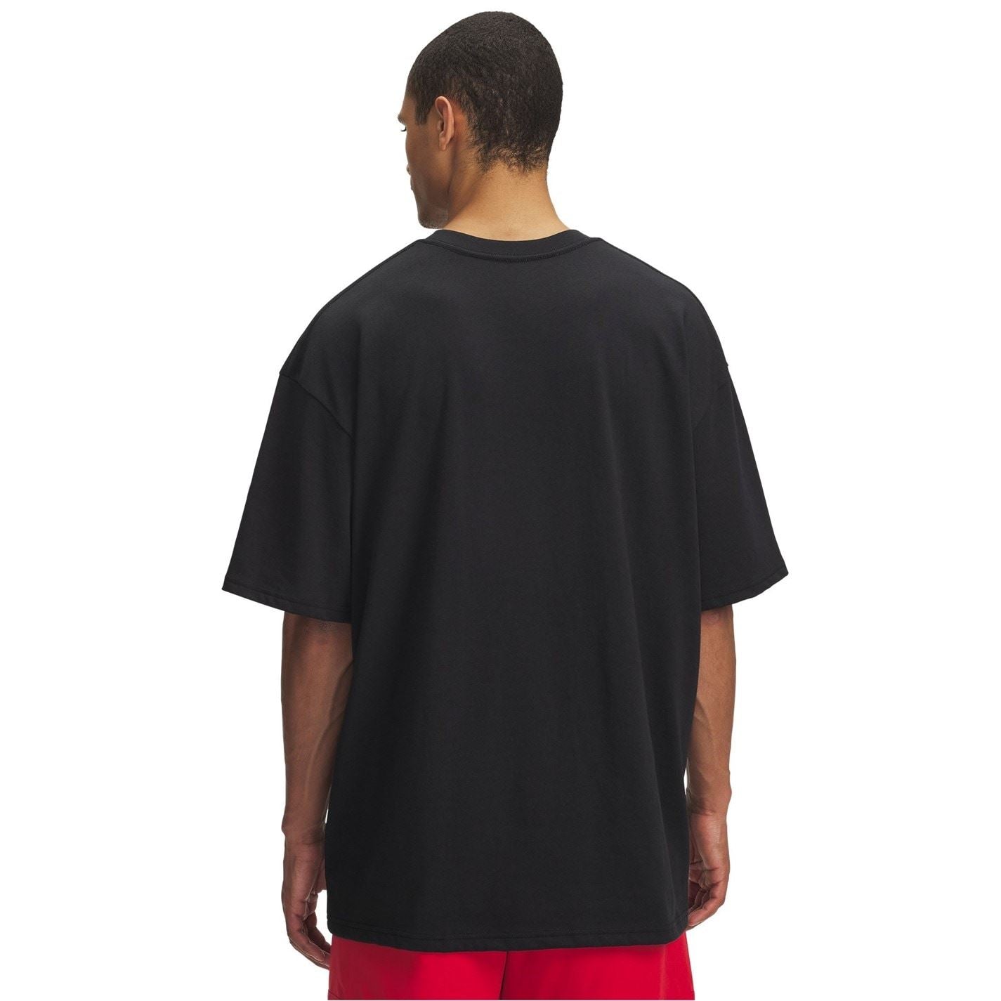 Under Armour Hoop Relaxed Fit Crew Neck T-Shirt