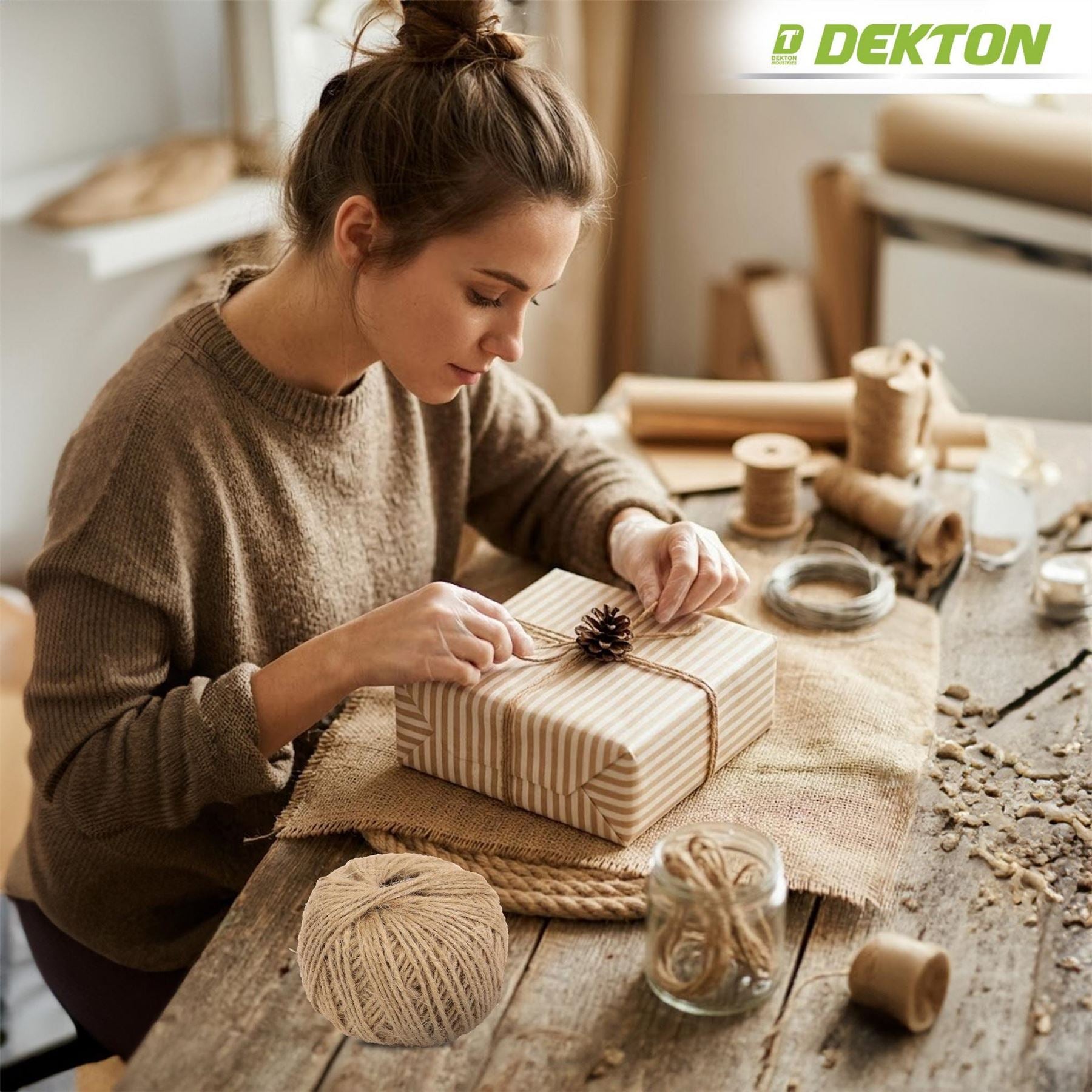 Dekton Natural Jute Twine