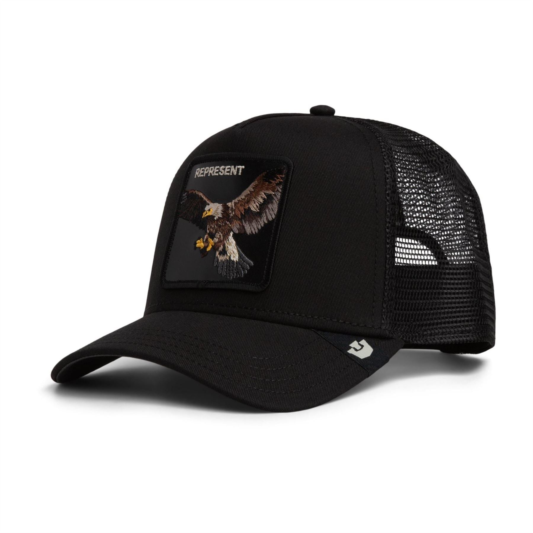 Goorin Bros Adjustable Trucker Cap with Pre-Curved Brim