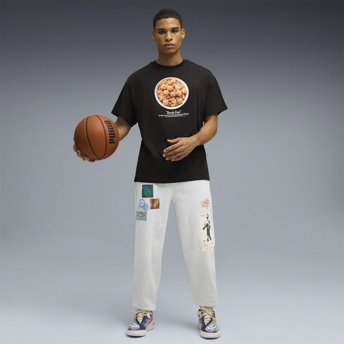 Puma Hooptopia Break Fast Short Sleeve Performance T-Shirt