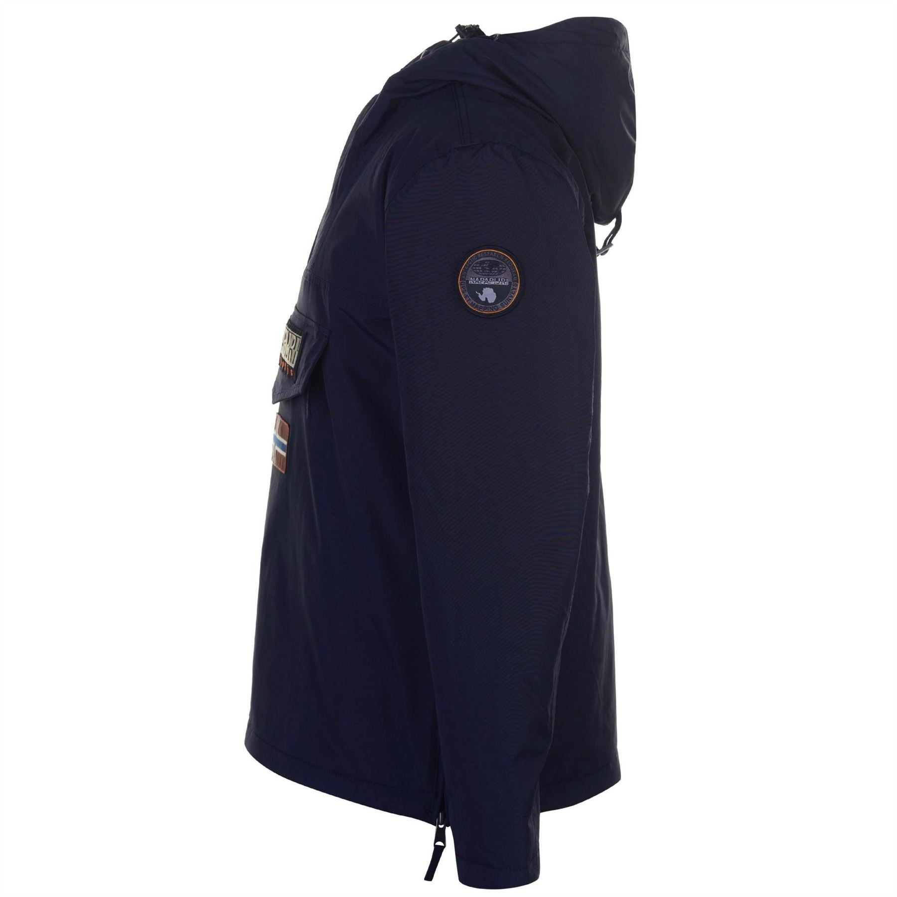Napapijri Rainforest Water Resistant Hooded Long Sleeve Rain Anorak