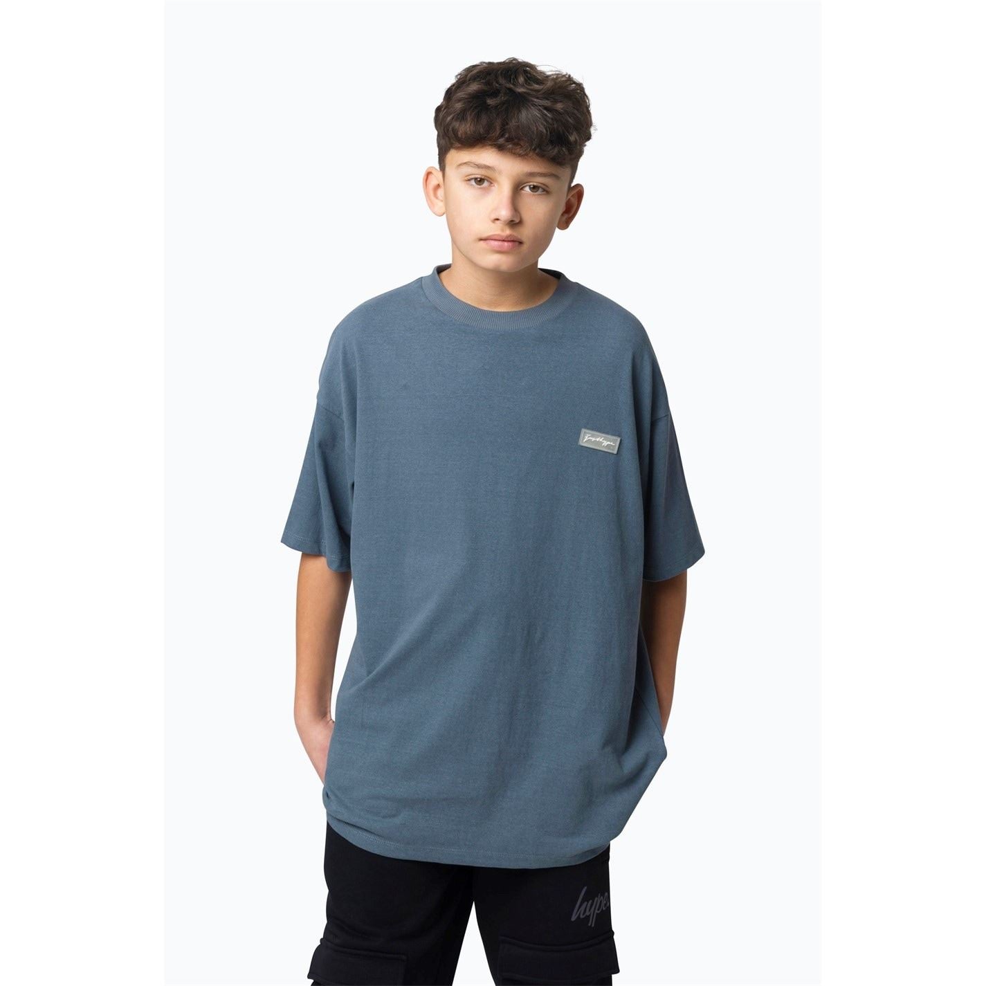 Hype Oversize Fit Crew Neck Short Sleeve T-Shirt
