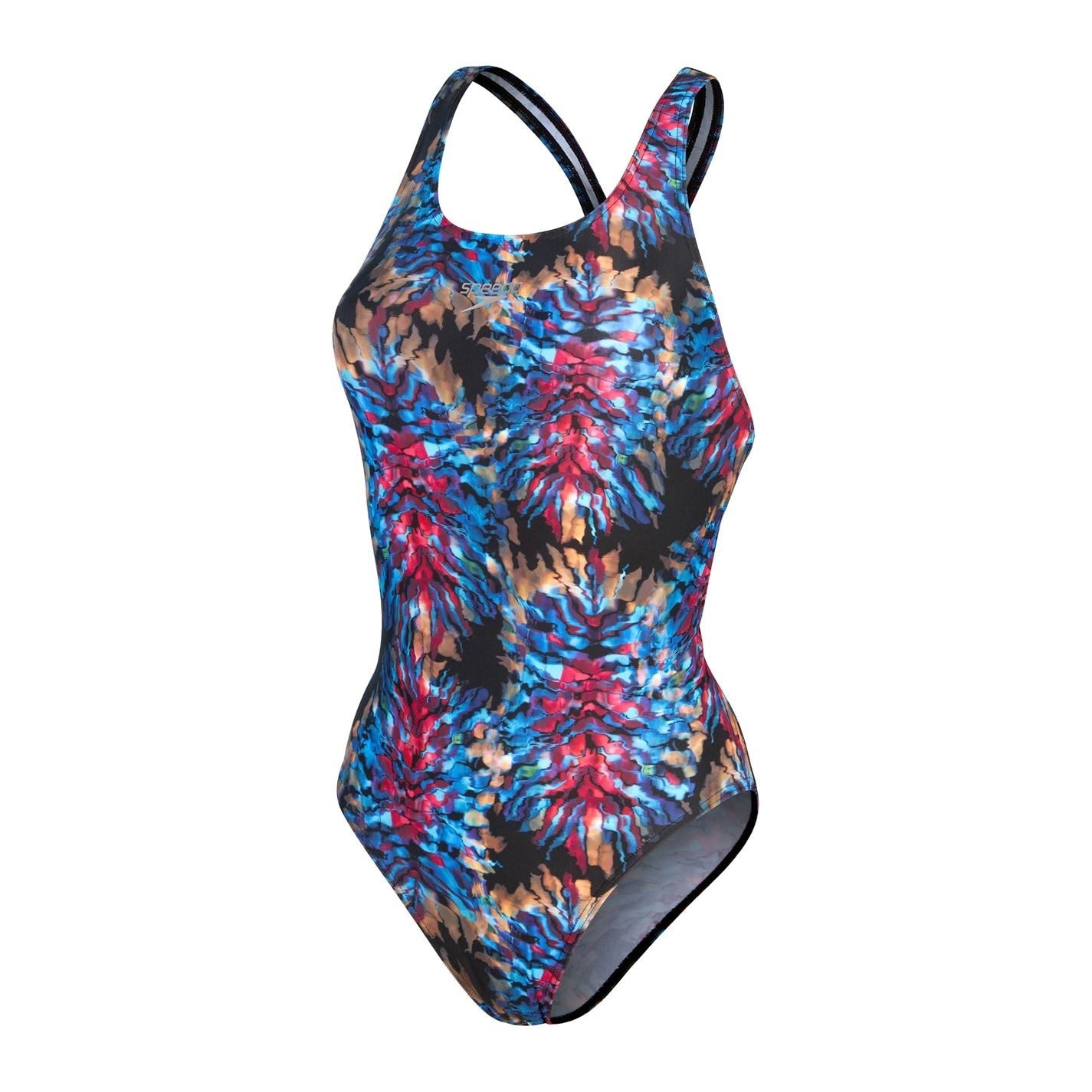 Speedo Womens Club Training Allover Digital Proback Swimsuit