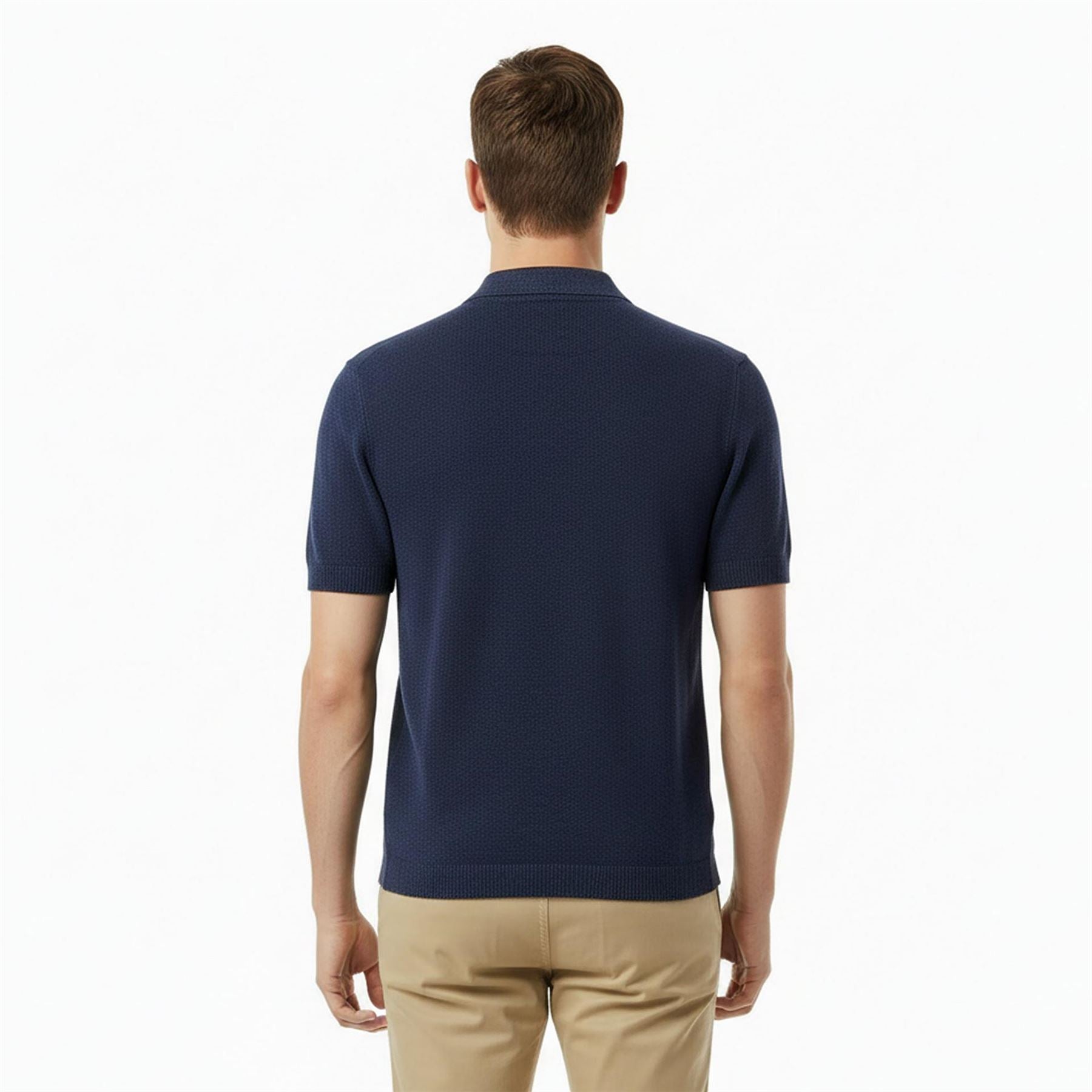 Jack Wills Knitted Short Sleeve Polo Shirt