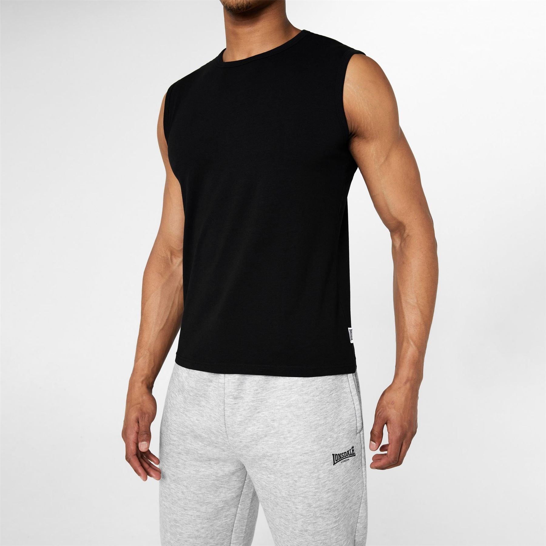 Lonsdale Mens Sleeveless T-Shirt