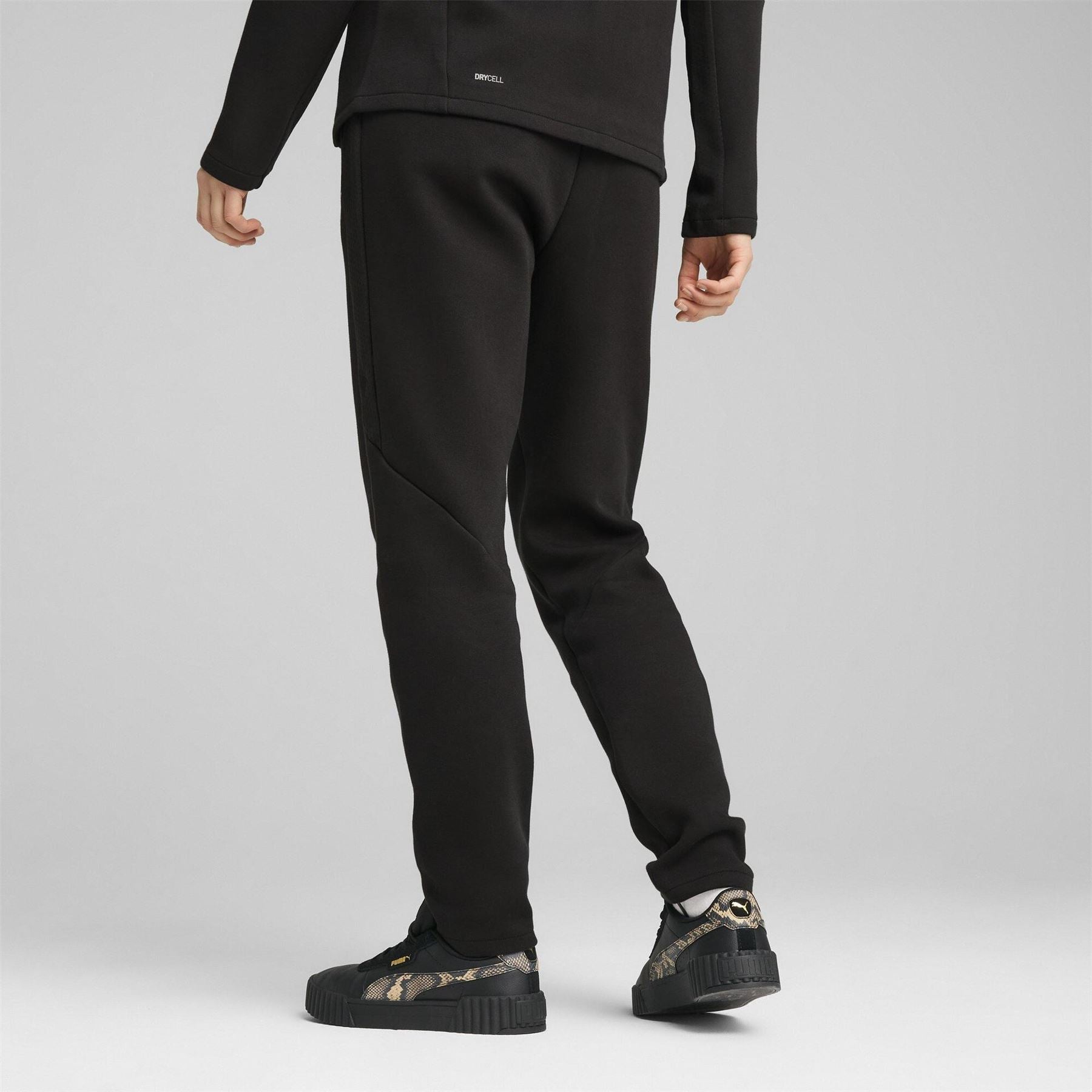 Puma Evostripe Closed Hem Fleece Jogging Bottoms