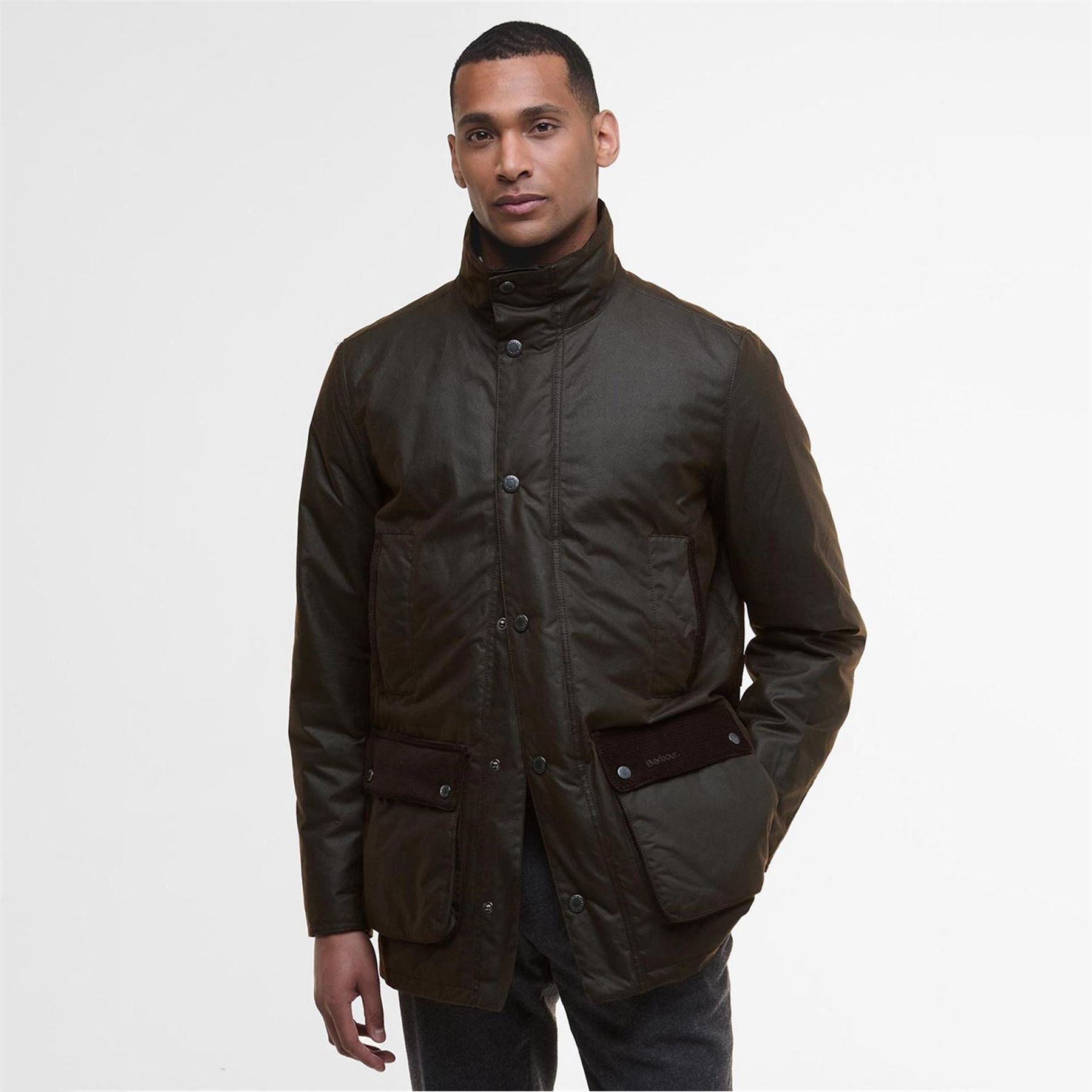 Barbour Border Waxed Jacket