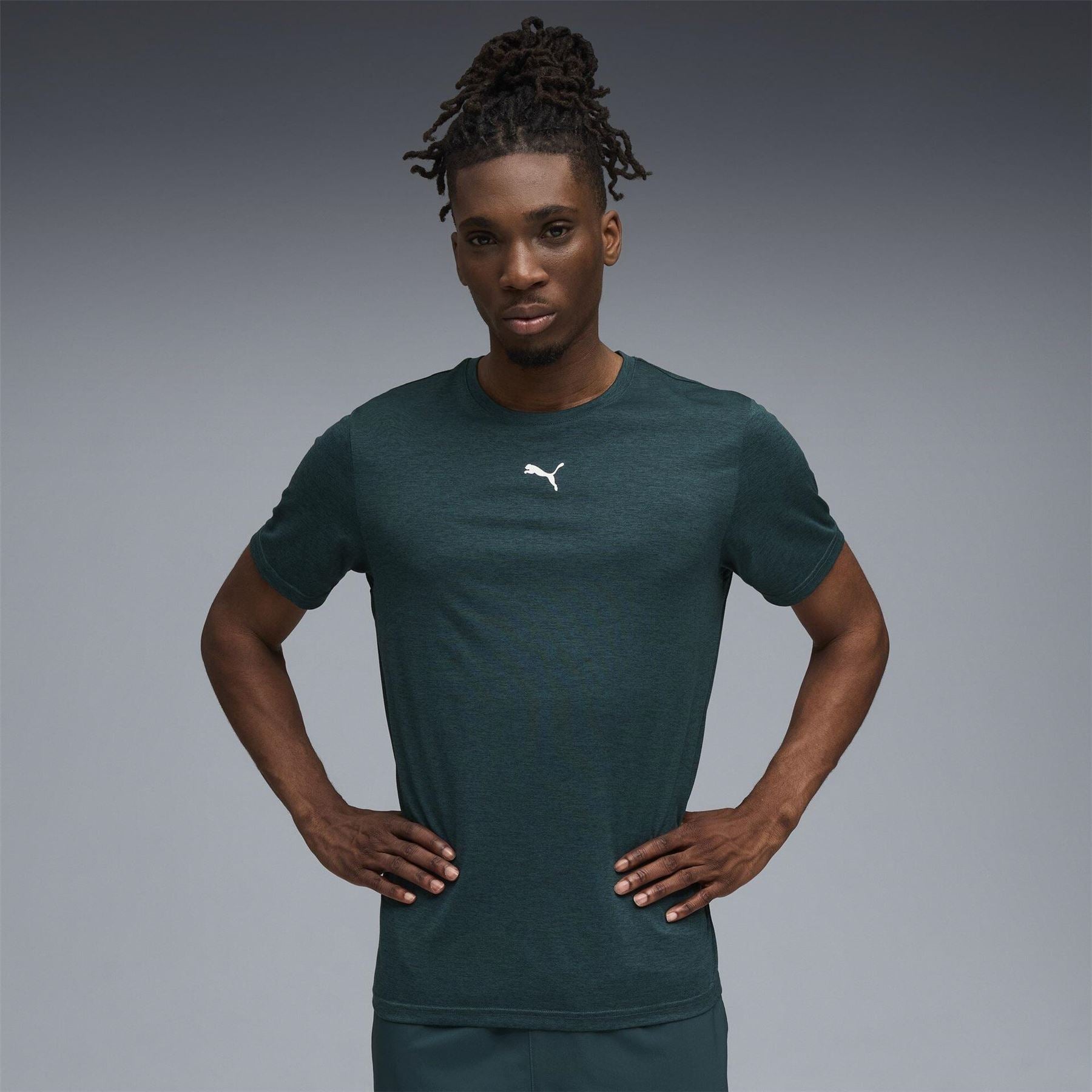 Puma Tad Short Sleeve Performance Gym Top