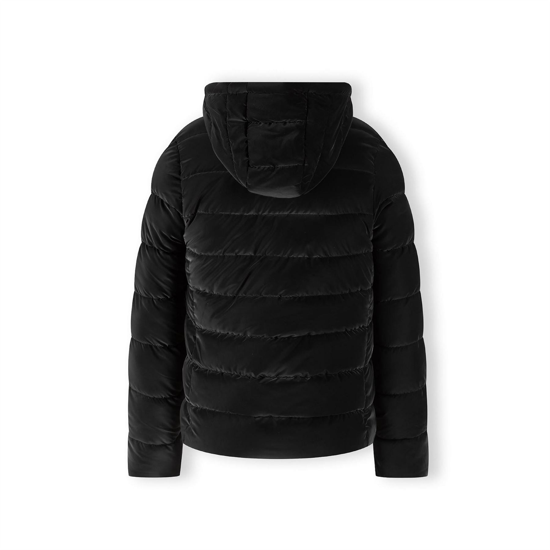 Minoti Women Velvet Feel Padded Jacket Black Xs xl