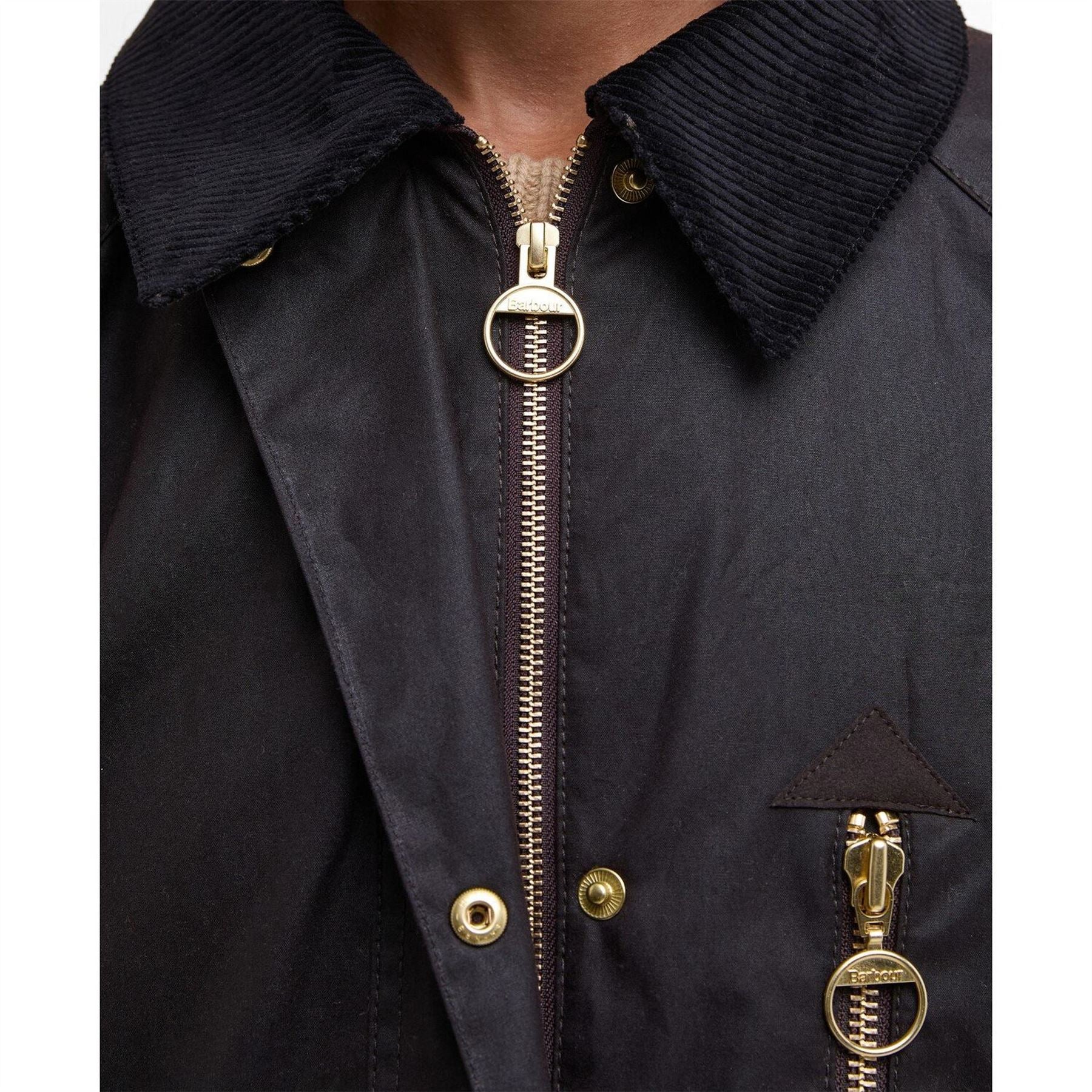 Barbour Evette Waxed Long Sleeve Wax Jacket