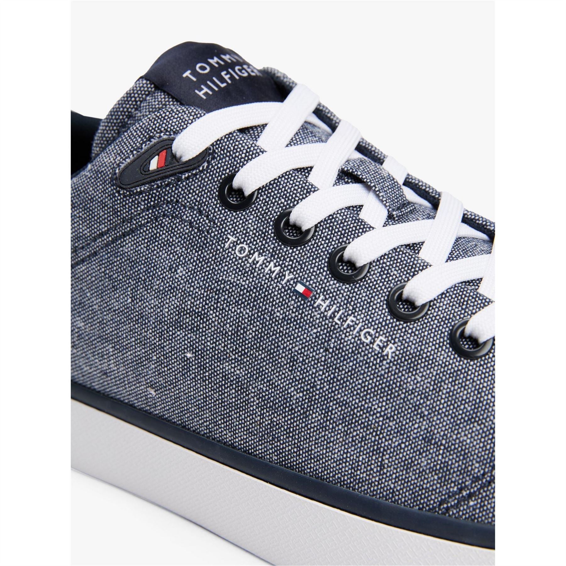 Tommy Hilfiger Chambray Canvasas Trainers