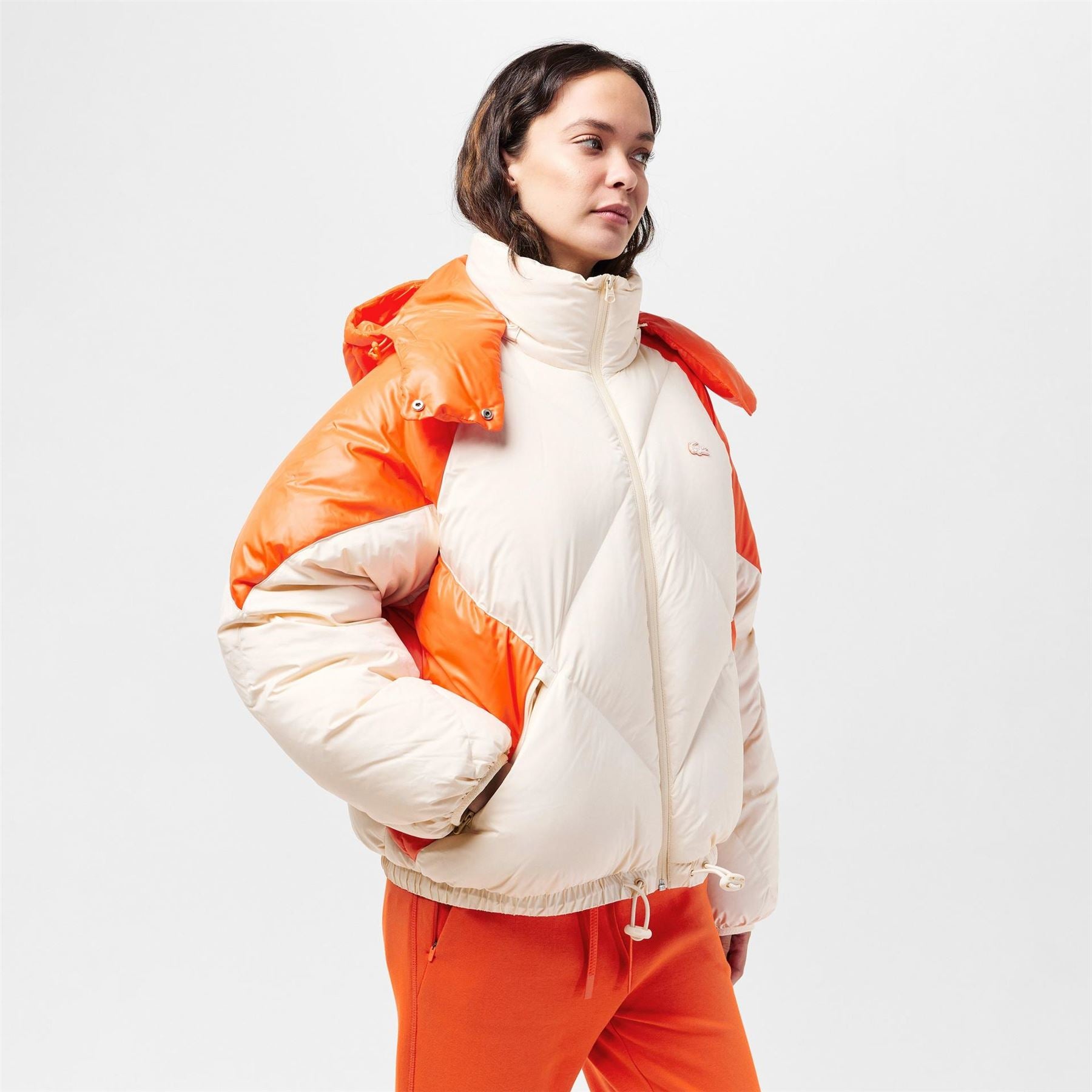 Lacoste P Quilted Thermal Heavyweight Puffer Jacket