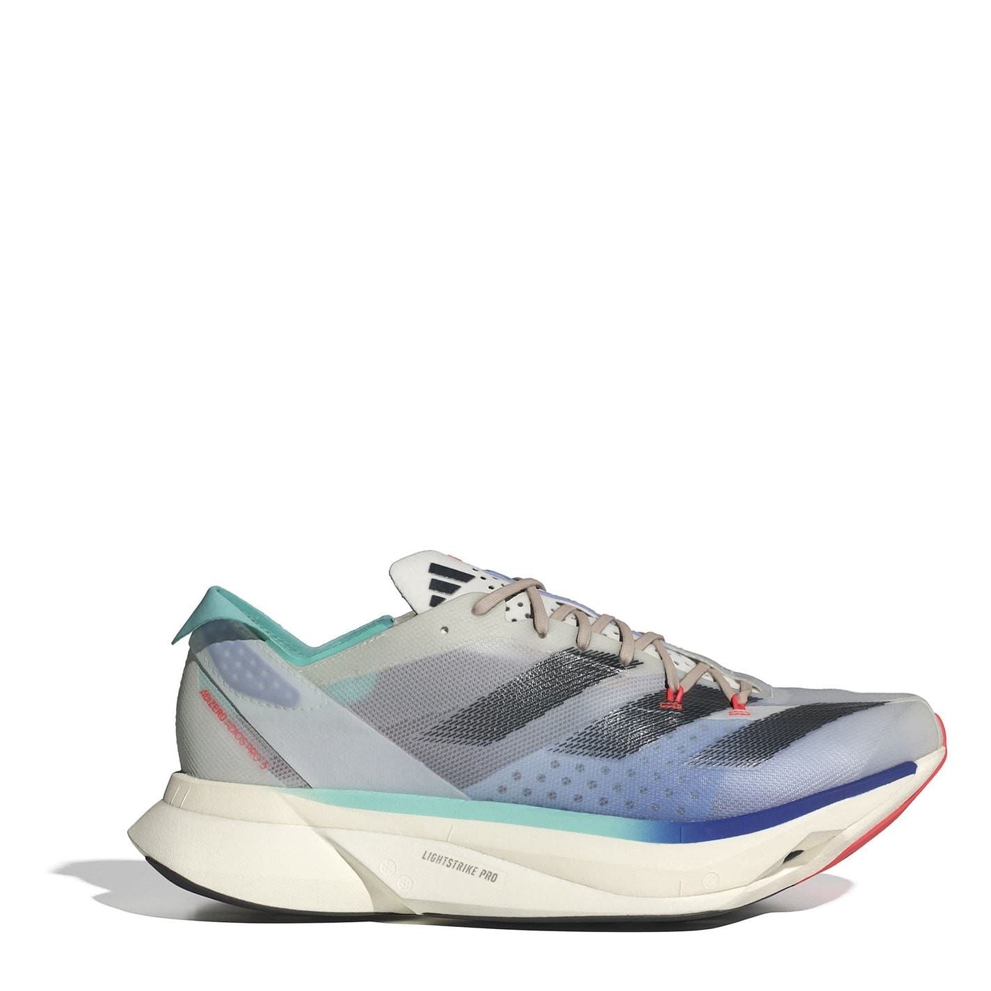 adidas Adizero Adios Pro 3 Lace-Up Road Running Sneakers