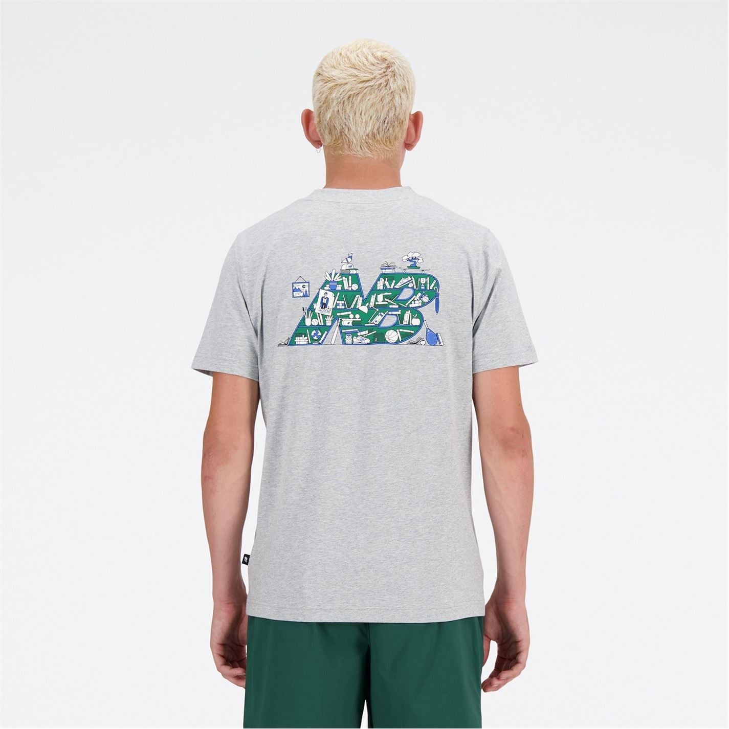 New Balance Back Print Regular Fit T-Shirt