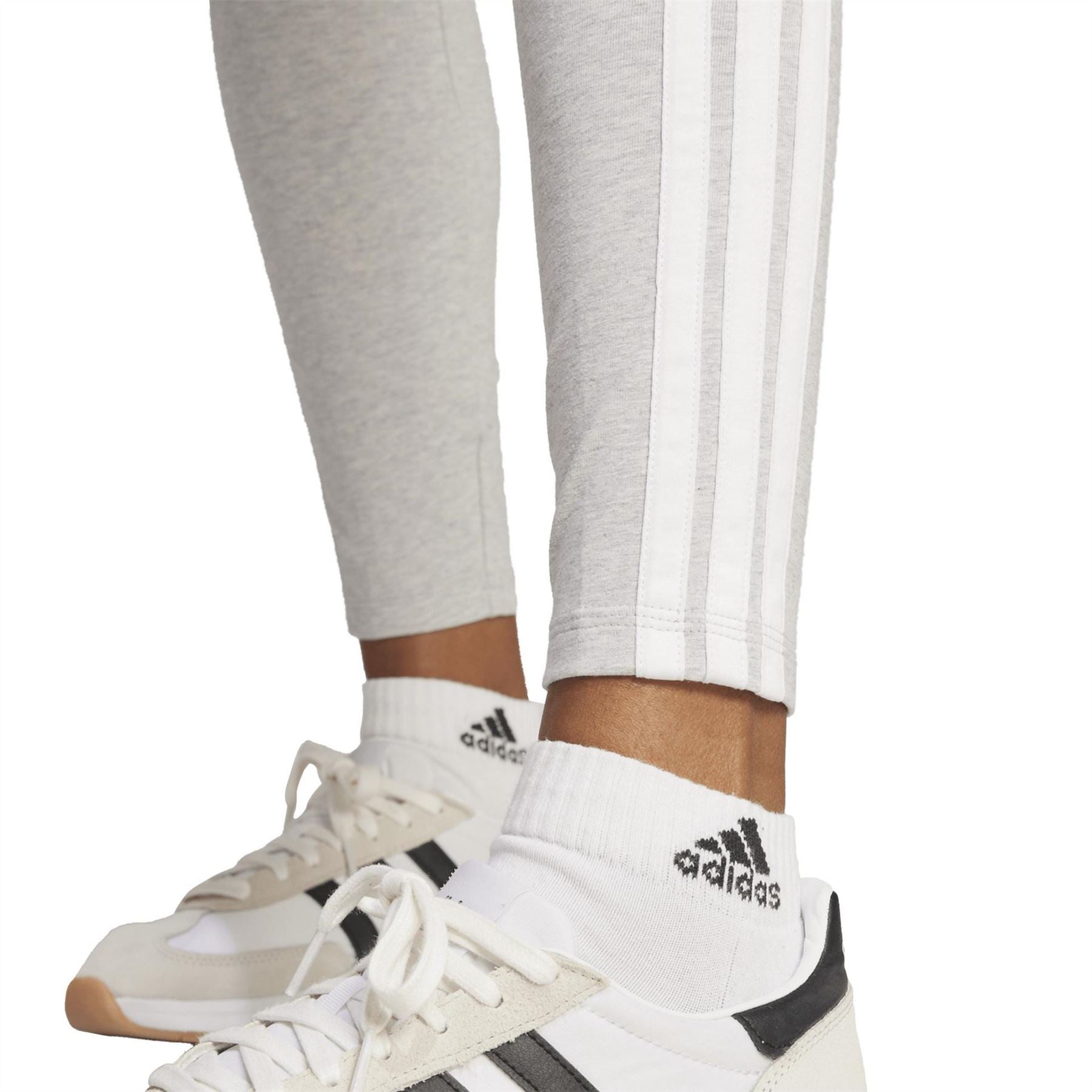 adidas Womens Essentials 3 Stripe Leggings