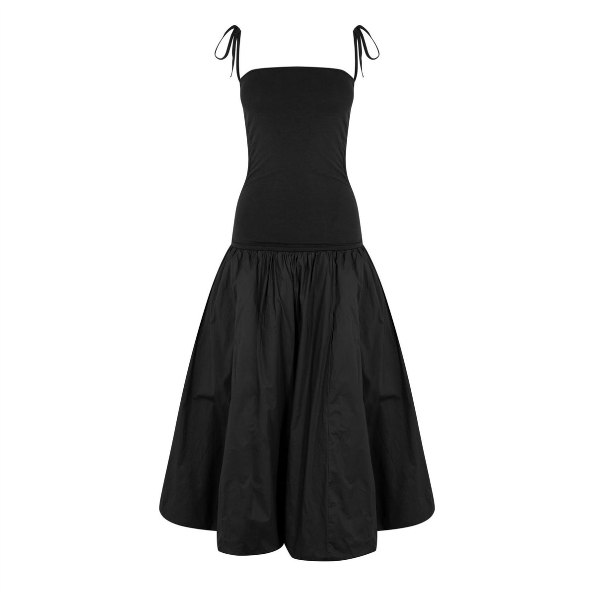 AmyLynn Amy Lynn Alexa Shoulder Tie Ultra Mini Peplum Dress