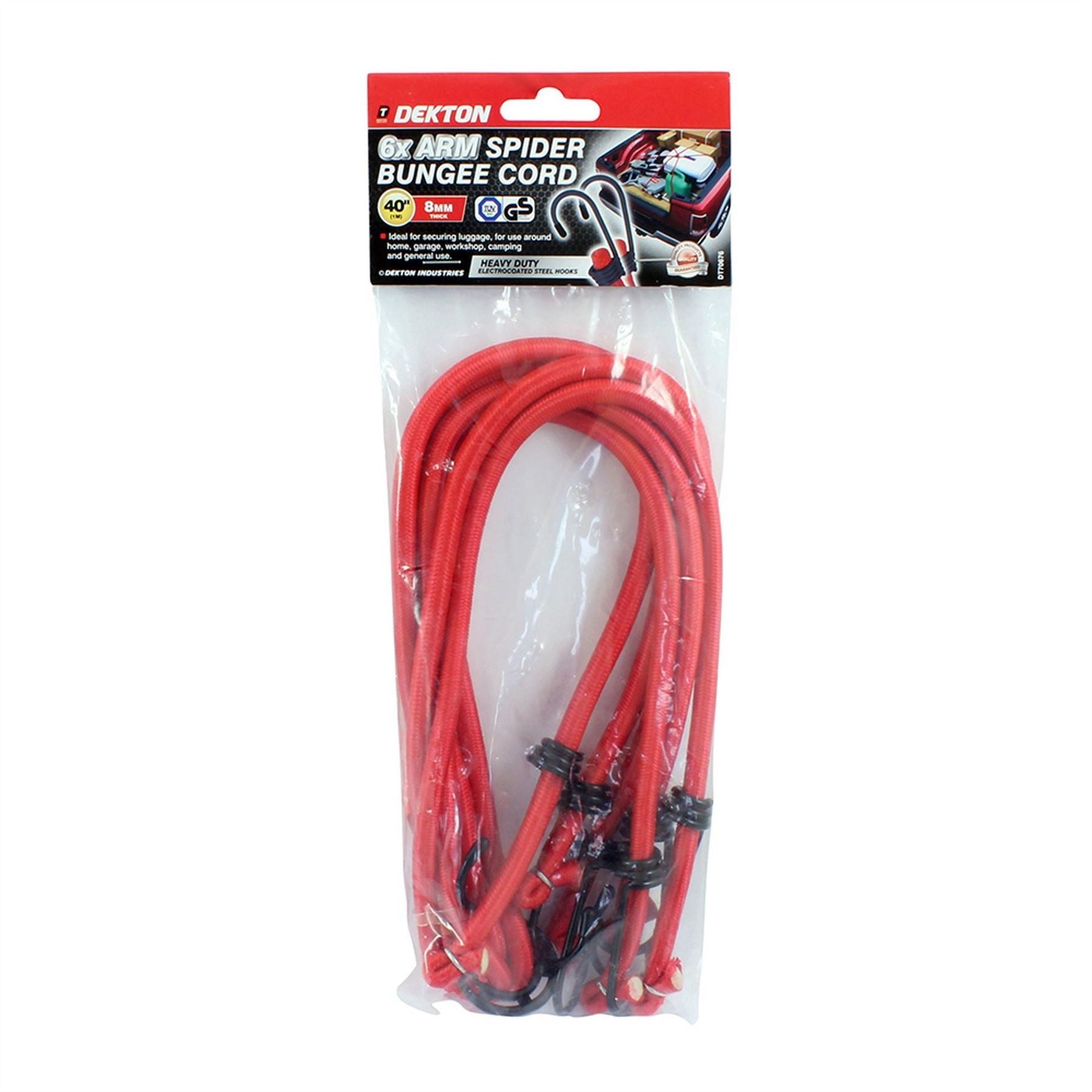Dekton 6 Arm Spider Bungee Cord